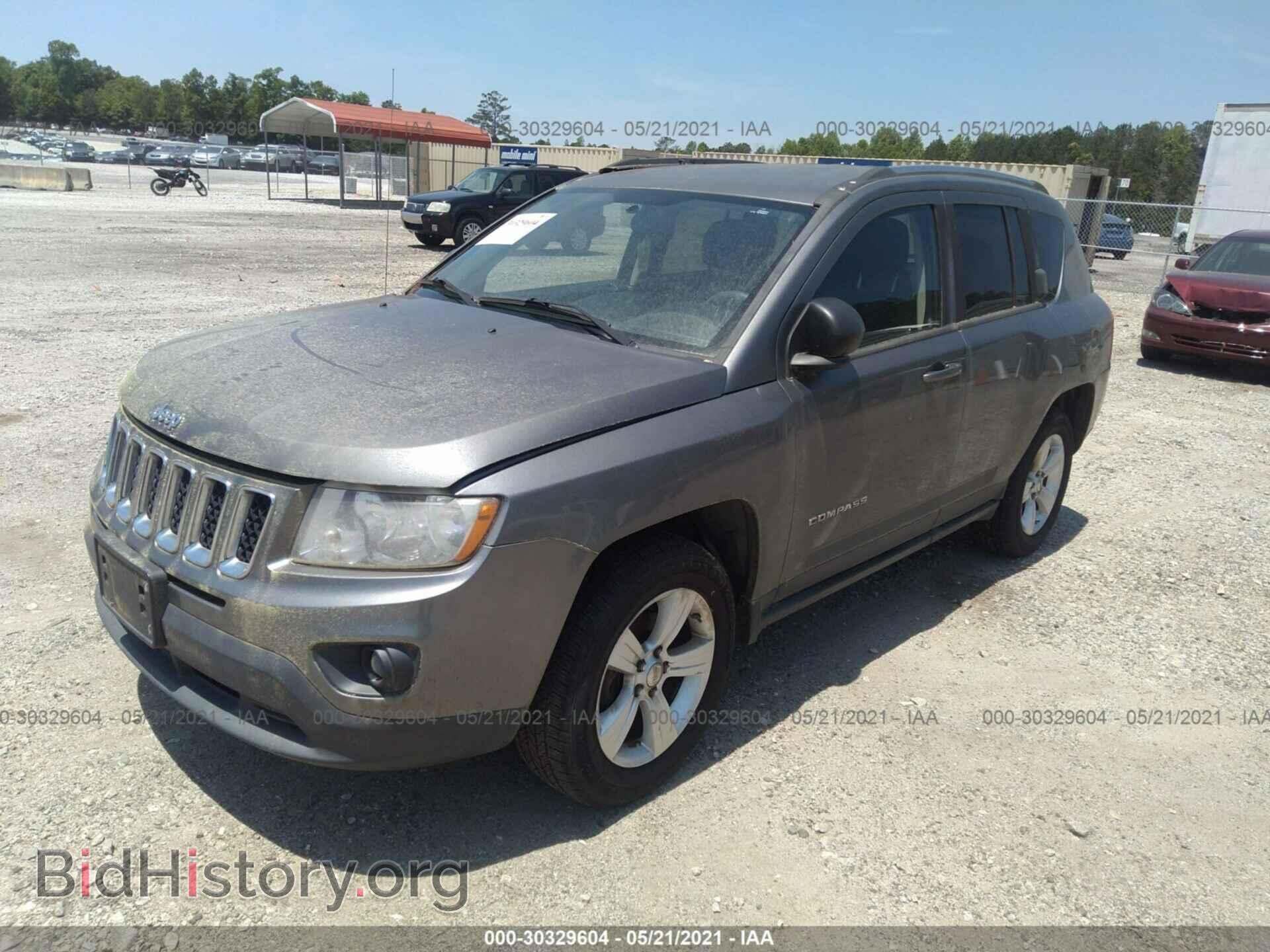 2012 JEEP COMPASS - VIN: 1C4NJCBA4CD556769 - Фото 2