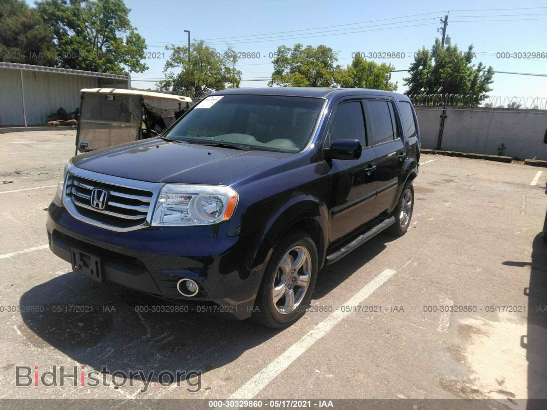 2014 HONDA PILOT - VIN: 5FNYF4H50EB010366 - Photo 2