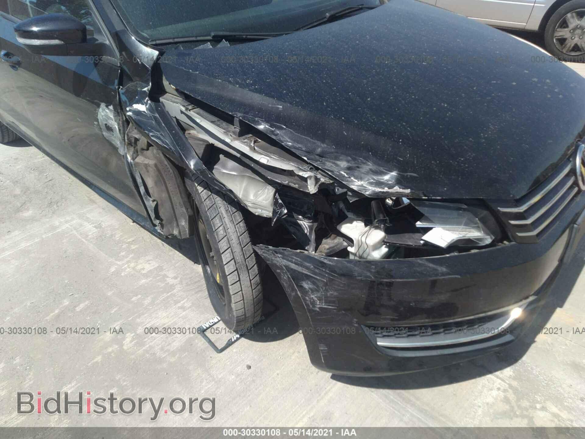 2012 VOLKSWAGEN PASSAT - VIN: 1VWAP7A36CC005172 - Фото 6