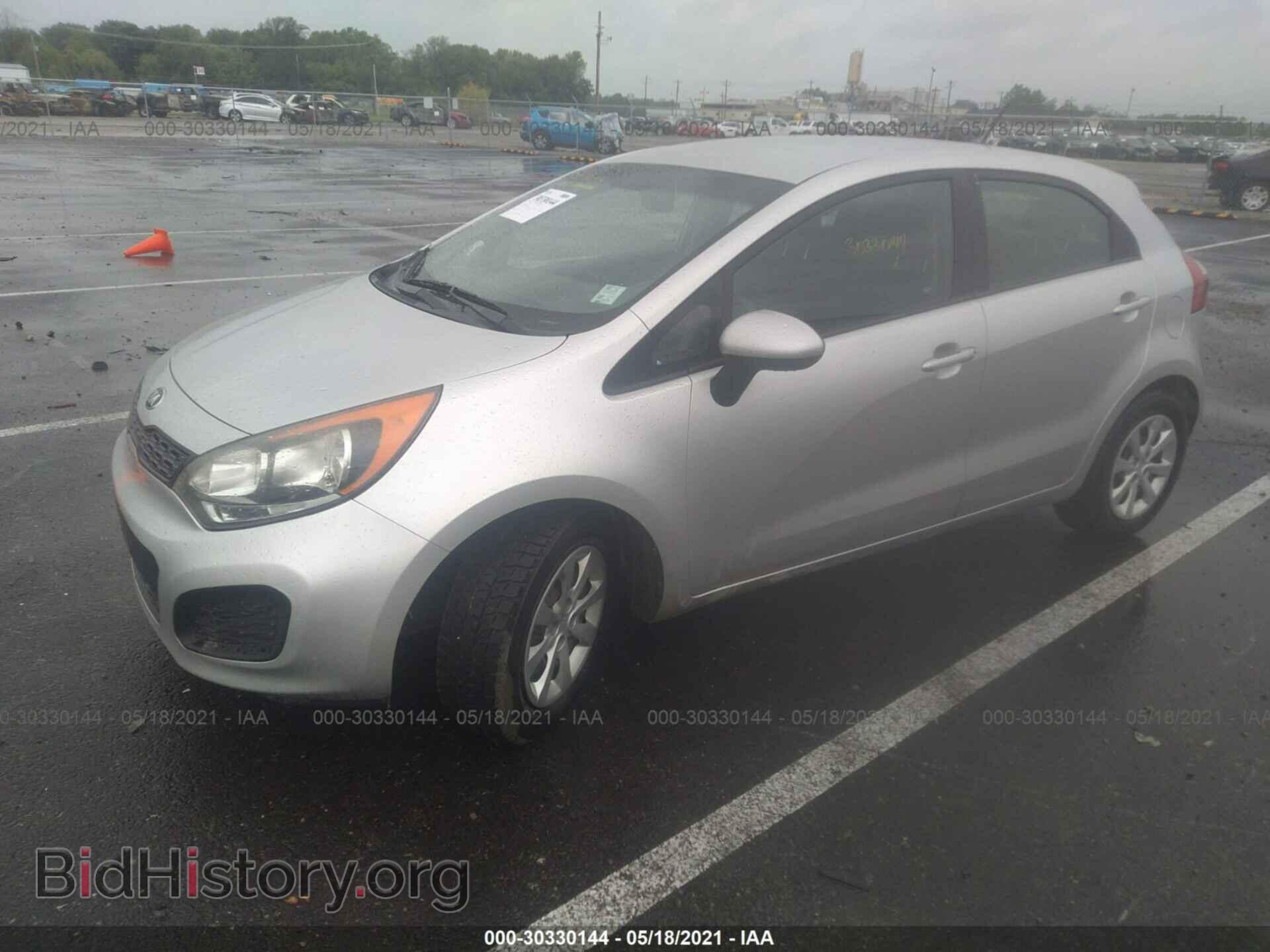 2013 KIA RIO - VIN: KNADM5A31D6159136 - Фото 2