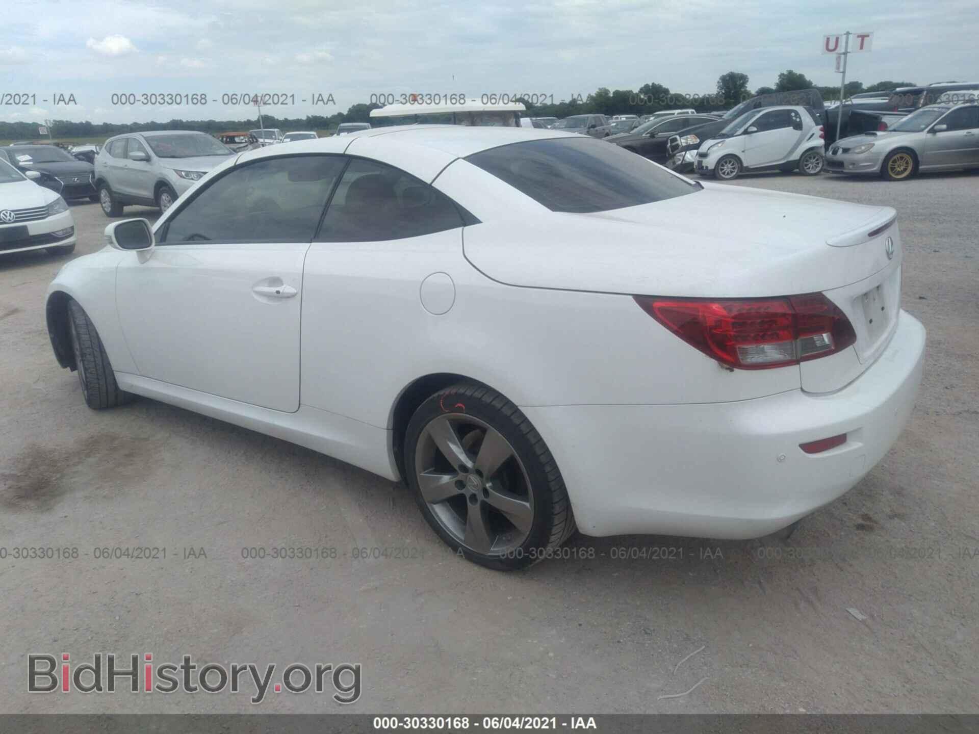 2011 LEXUS IS 350C - VIN: JTHFE2C2XB2505845 - Photo 3