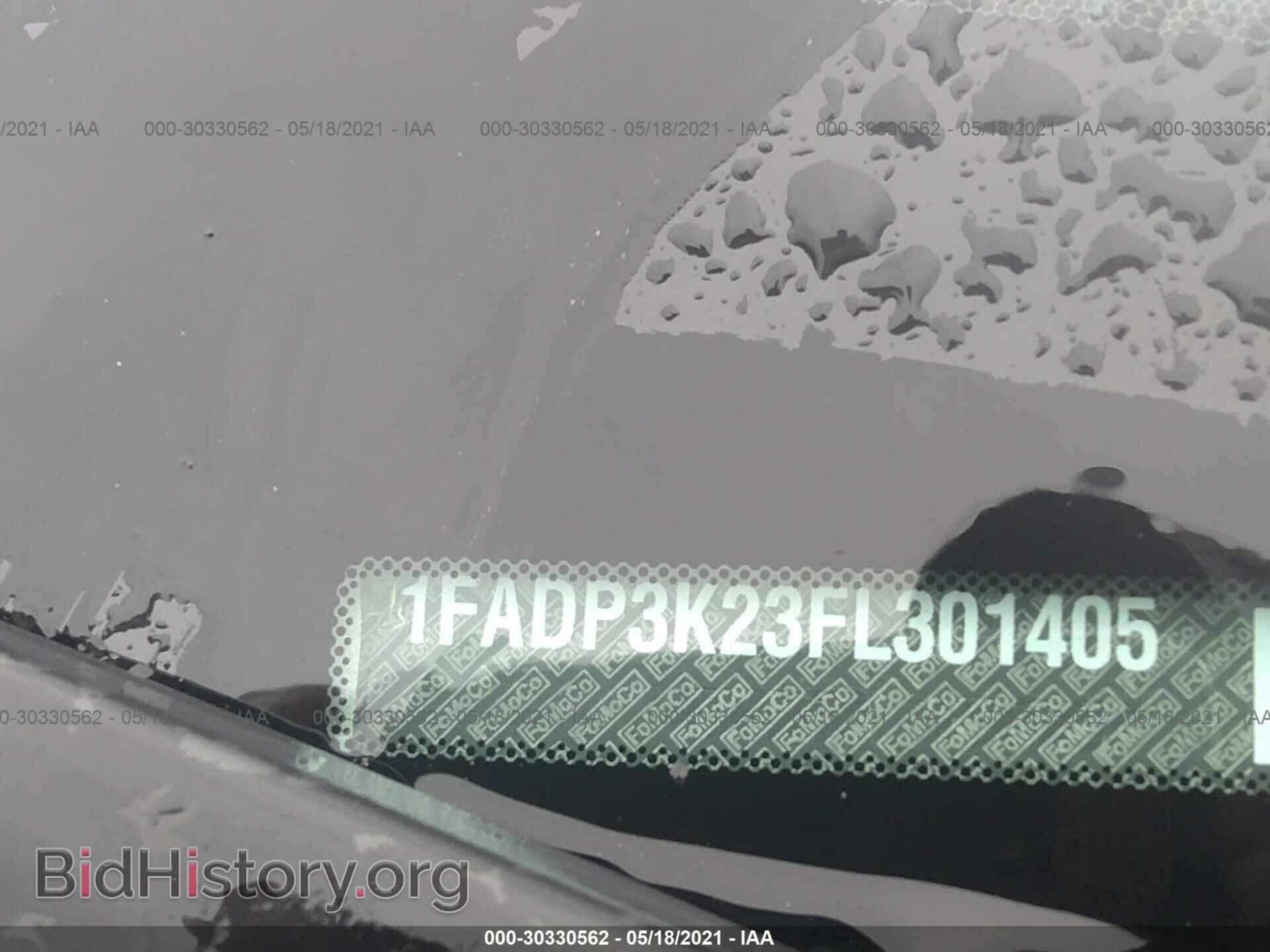 2015 FORD FOCUS - VIN: 1FADP3K23FL301405 - Фото 9