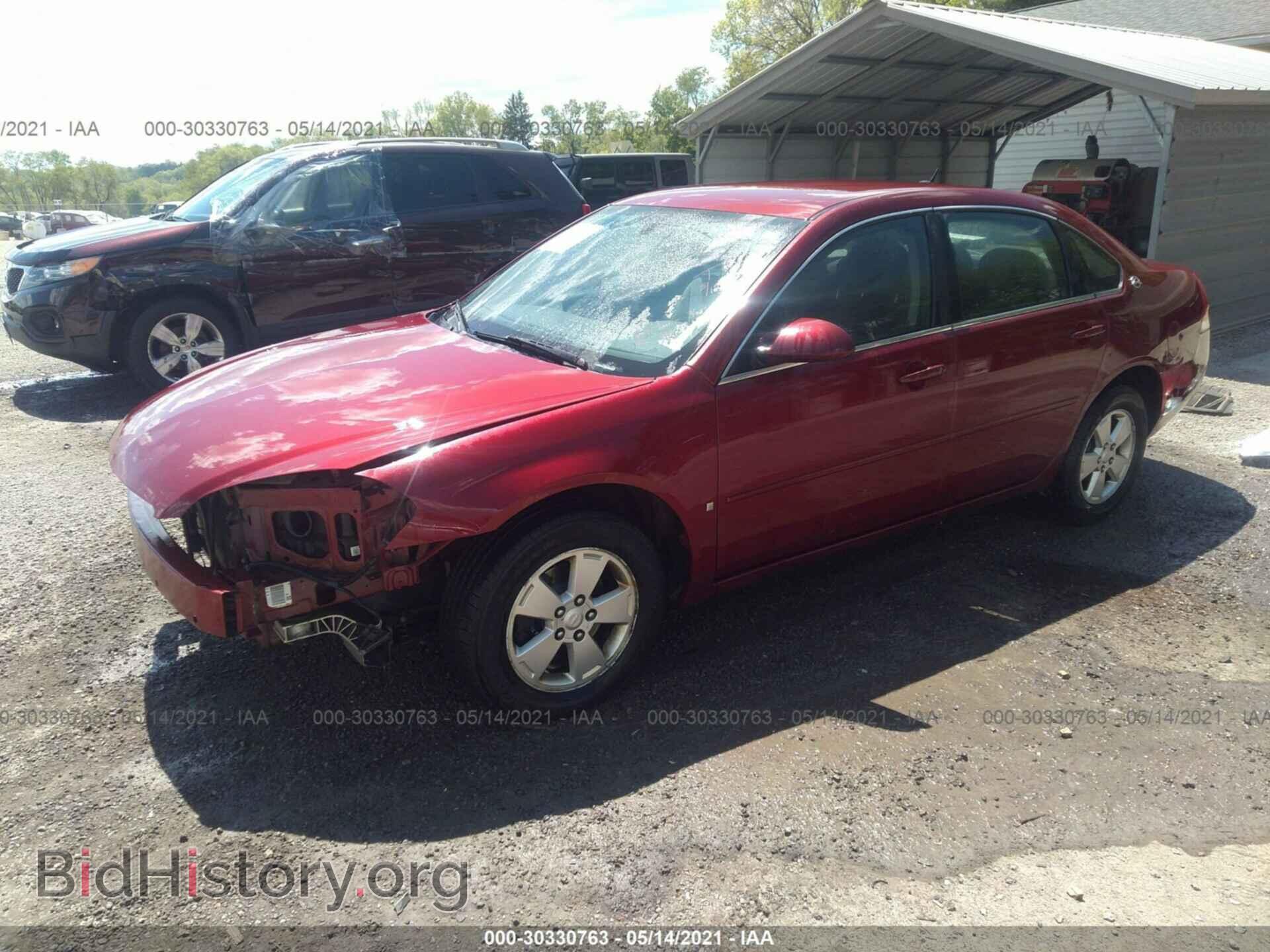 2008 CHEVROLET IMPALA - VIN: 2G1WT58N189143547 - Фото 2