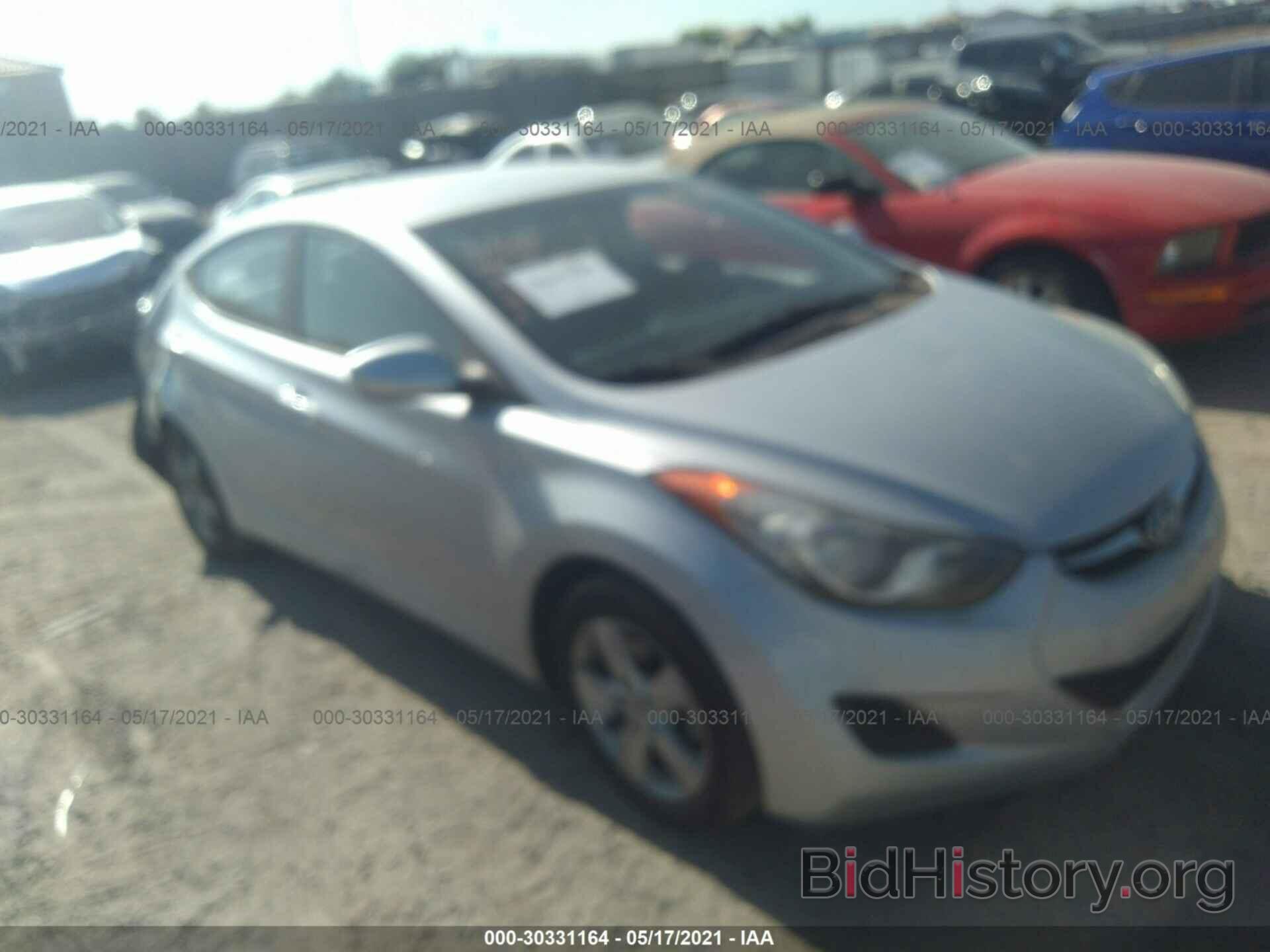 Photo 5NPDH4AE6DH377243 - HYUNDAI ELANTRA 2013