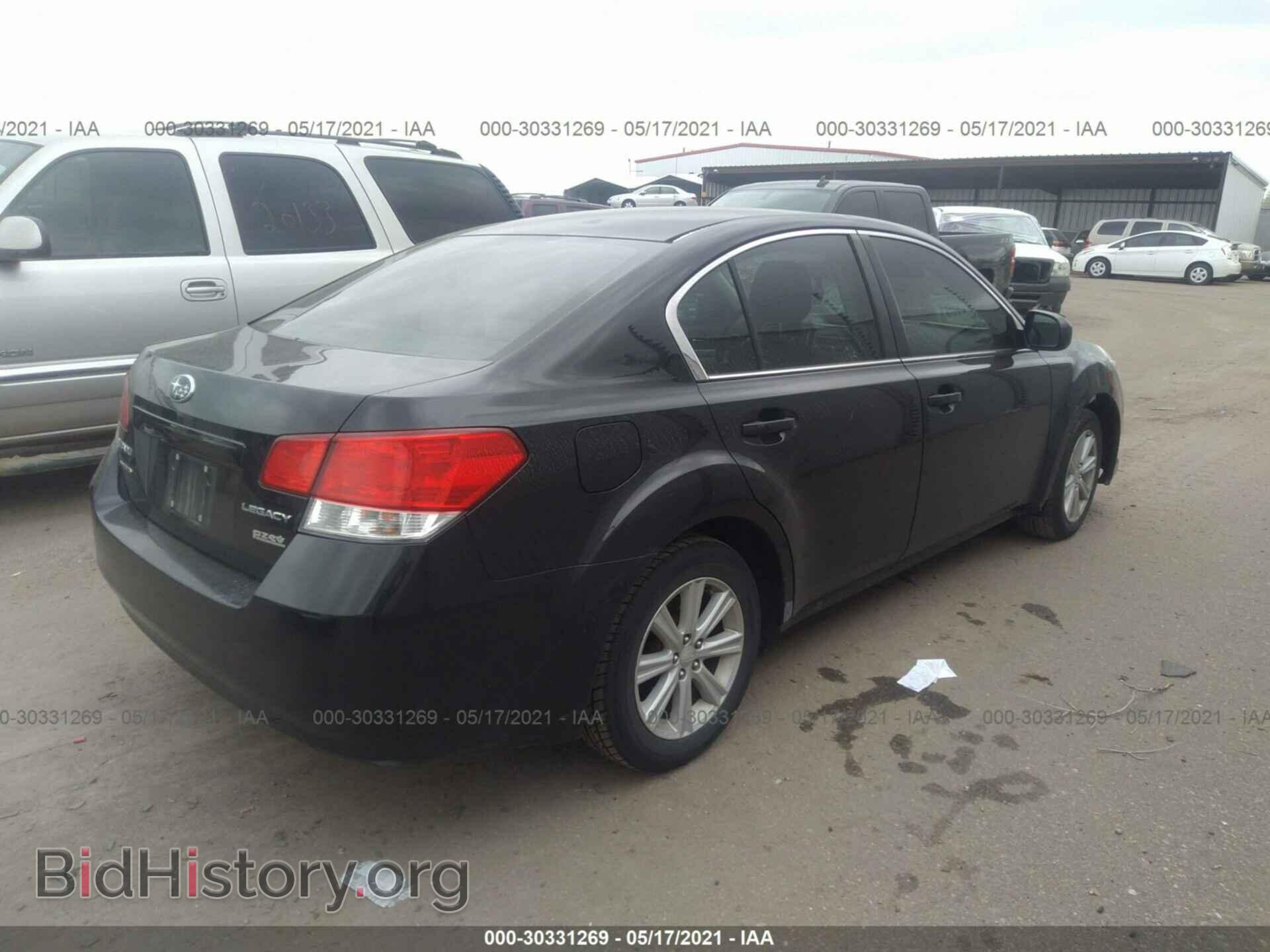 2010 SUBARU LEGACY - VIN: 4S3BMBB60A3225822 - Фото 4