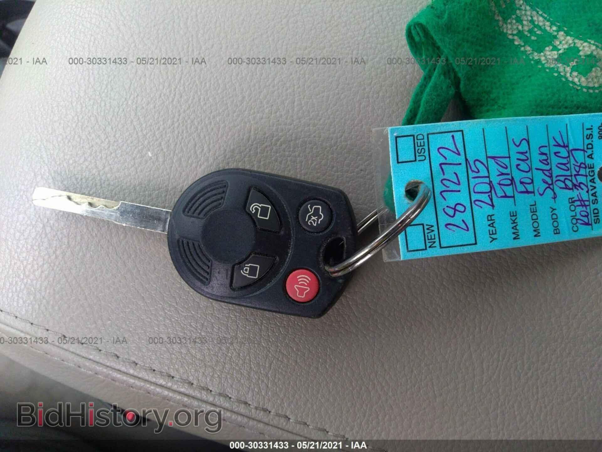 2015 FORD FOCUS - VIN: 1FADP3F21FL287272 - Фото 11