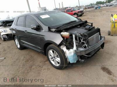 2015 Ford EDGE SEL, gray — VIN 2FMTK4J83FBB65577, IAAI