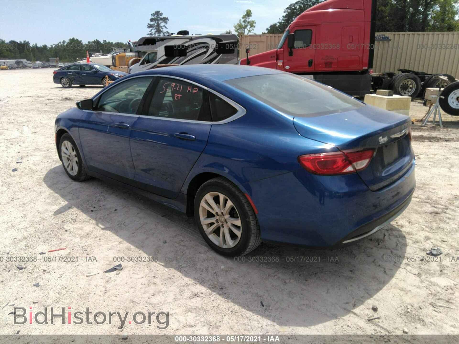 2016 CHRYSLER 200 - VIN: 1C3CCCAB1GN169449 - Фото 3