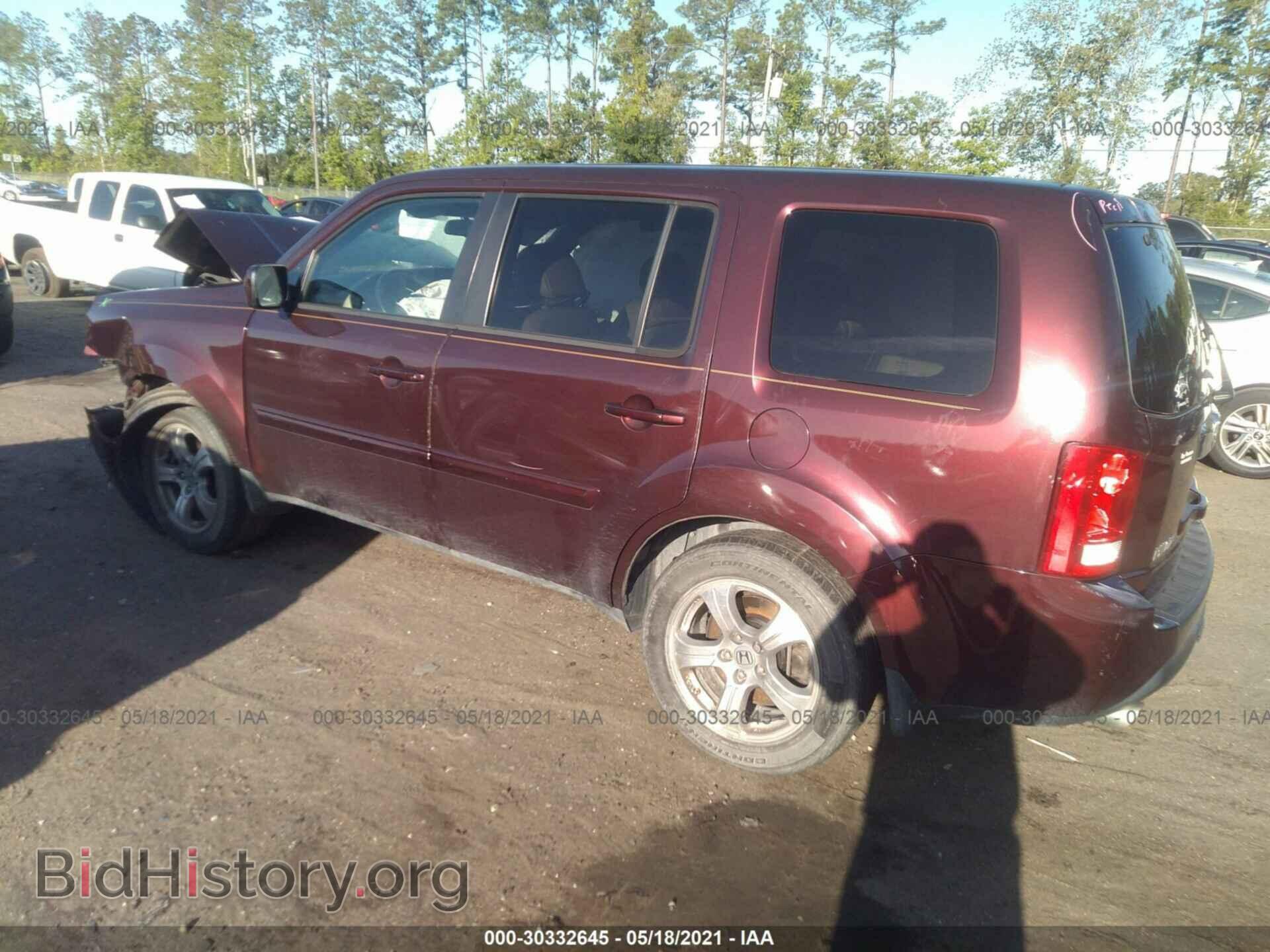 2012 HONDA PILOT - VIN: 5FNYF3H5XCB013878 - Фото 3
