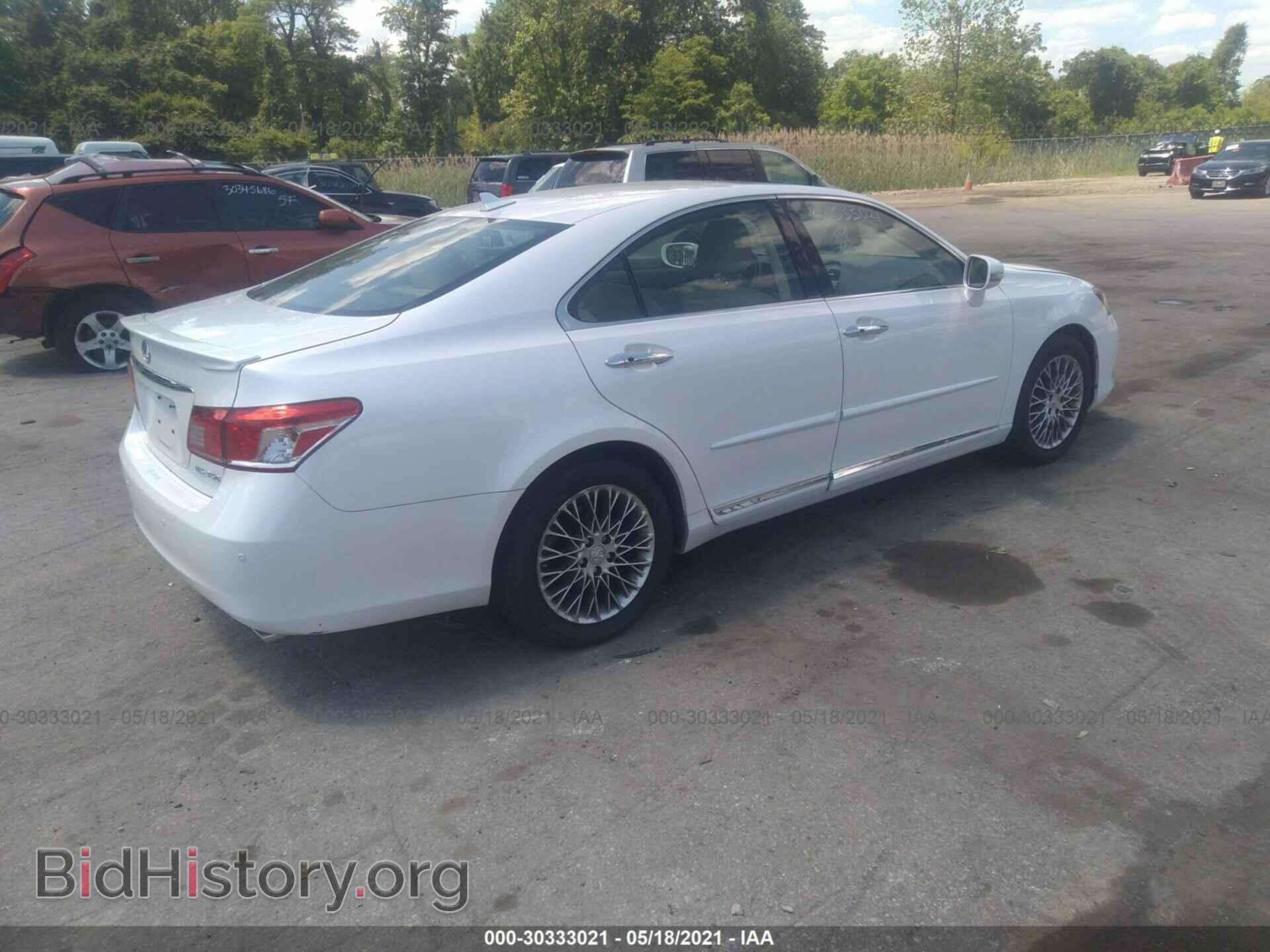 2011 LEXUS ES 350 - VIN: JTHBK1EG4B2448892 - Photo 4
