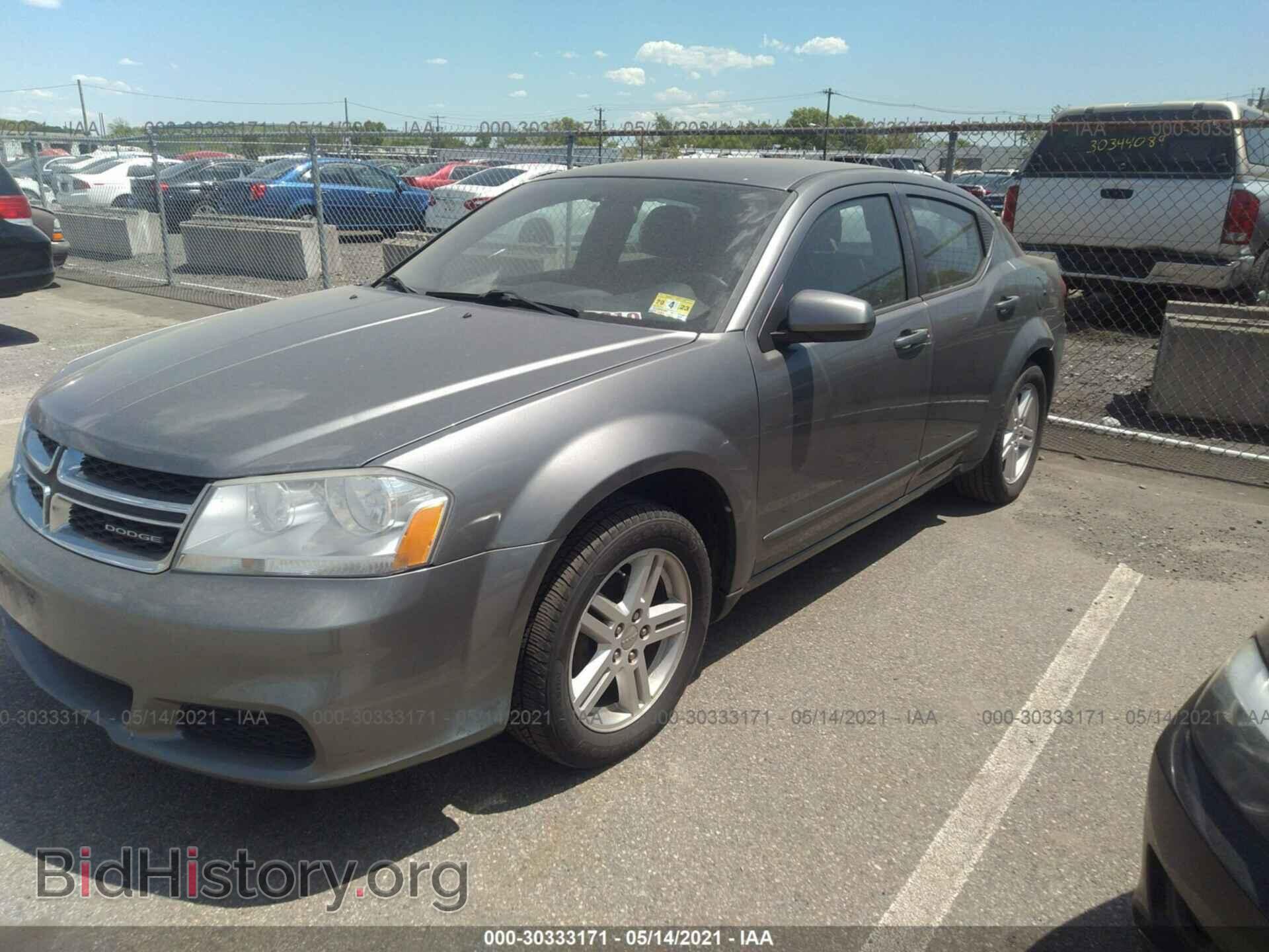 2012 DODGE AVENGER - VIN: 1C3CDZCB9CN153202 - Фото 2