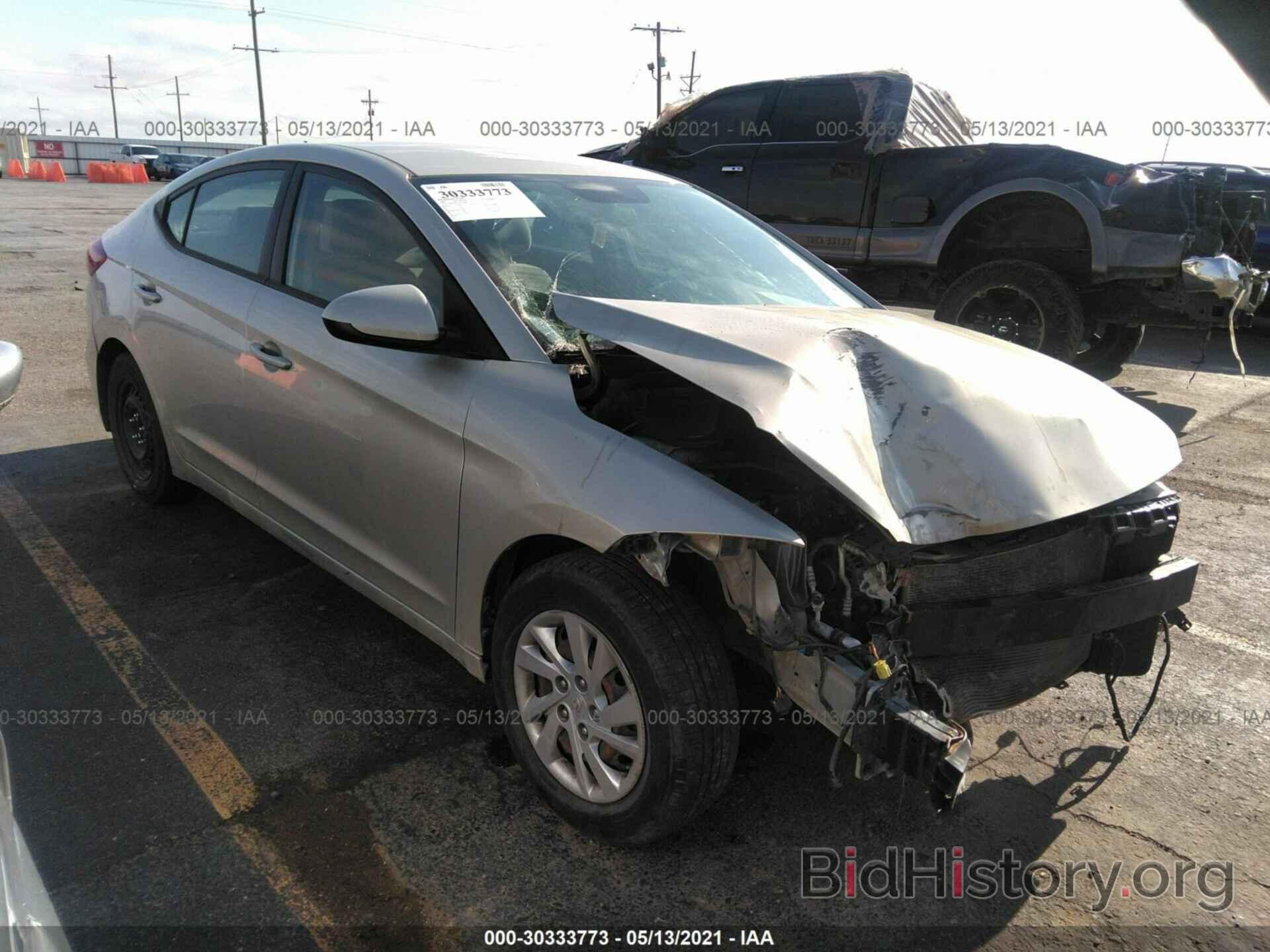 Photo 5NPD74LF1HH138987 - HYUNDAI ELANTRA 2017