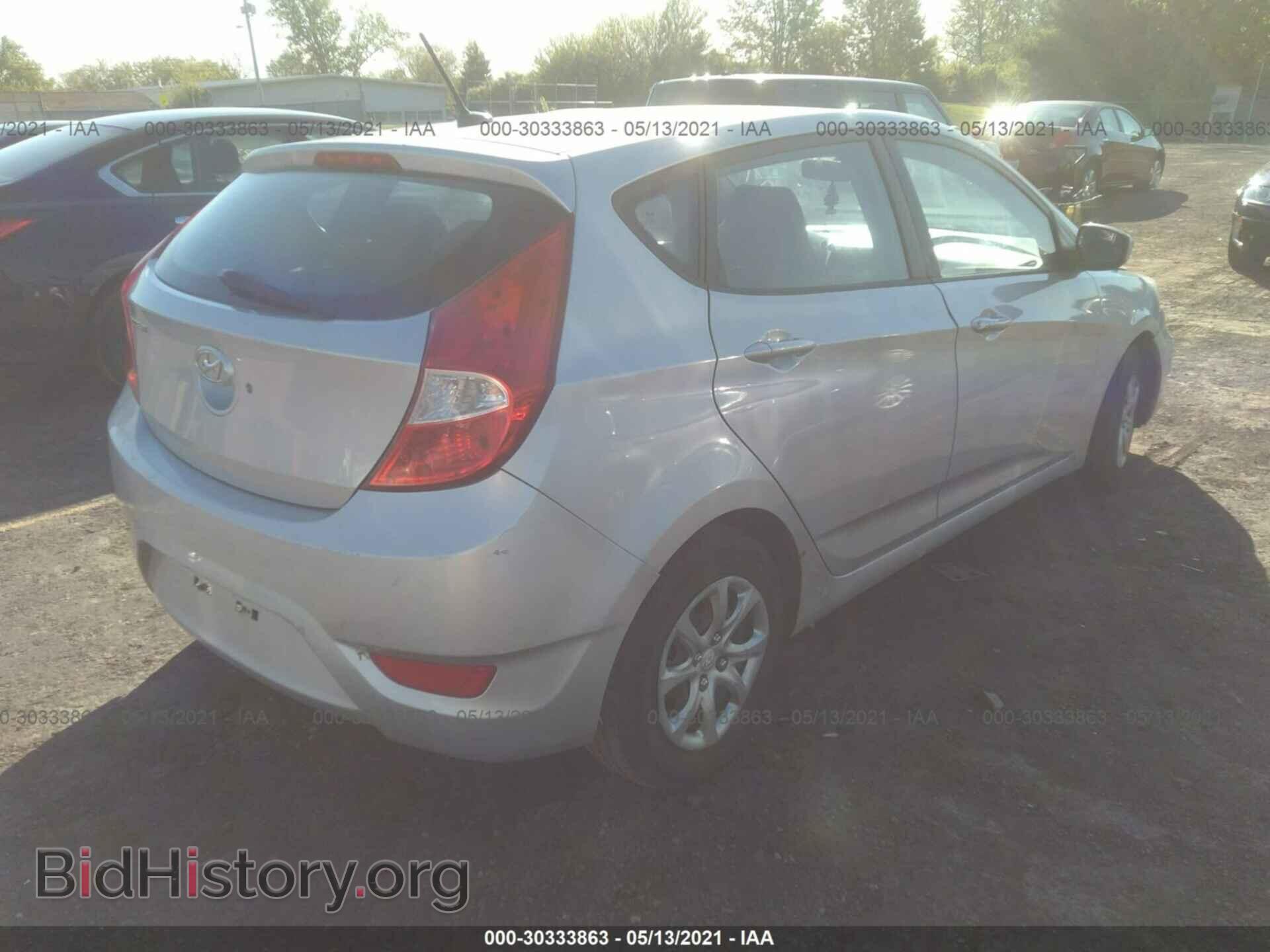 2014 HYUNDAI ACCENT - VIN: KMHCT5AE0EU176277 - Фото 4