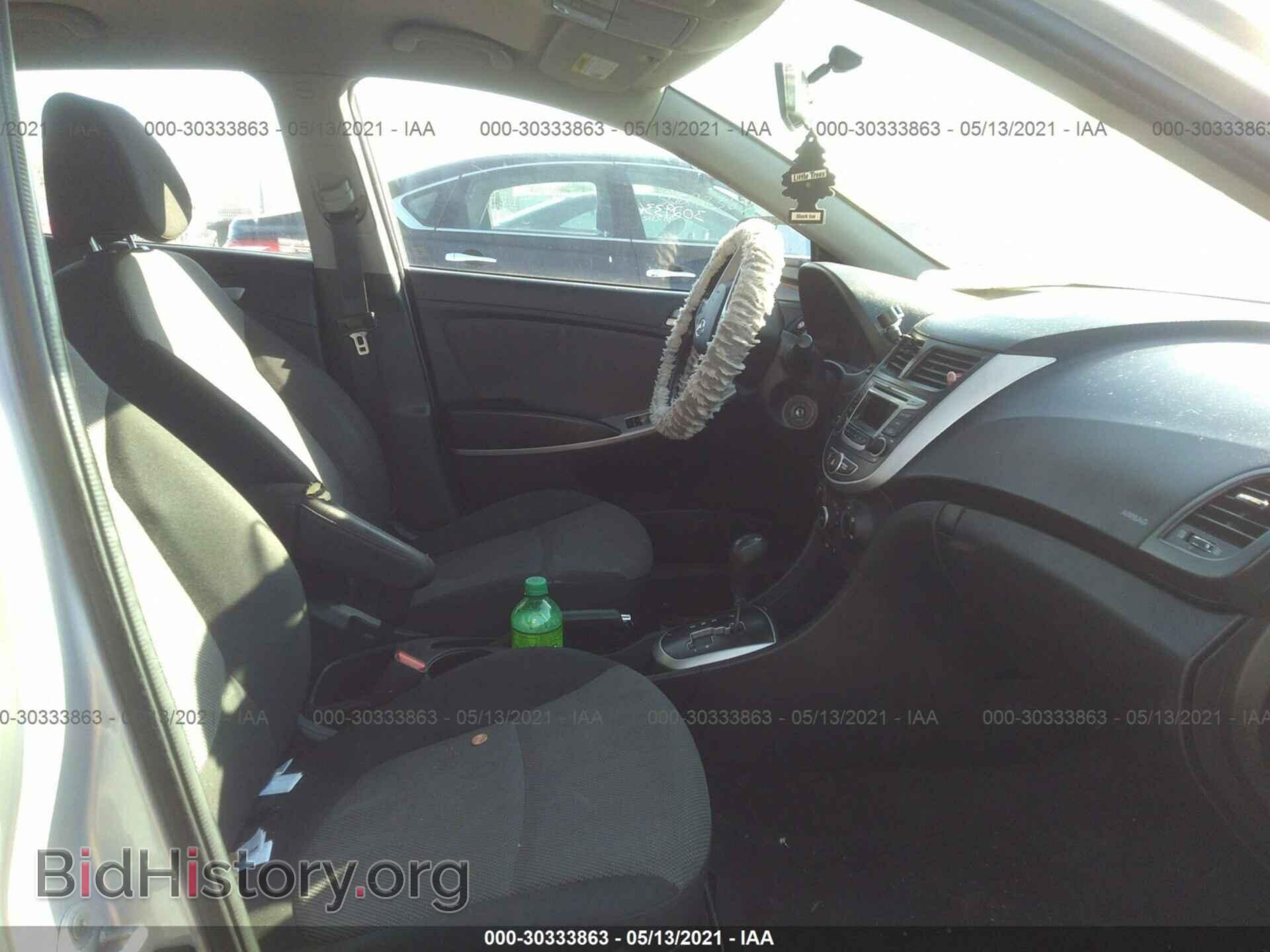 2014 HYUNDAI ACCENT - VIN: KMHCT5AE0EU176277 - Фото 5