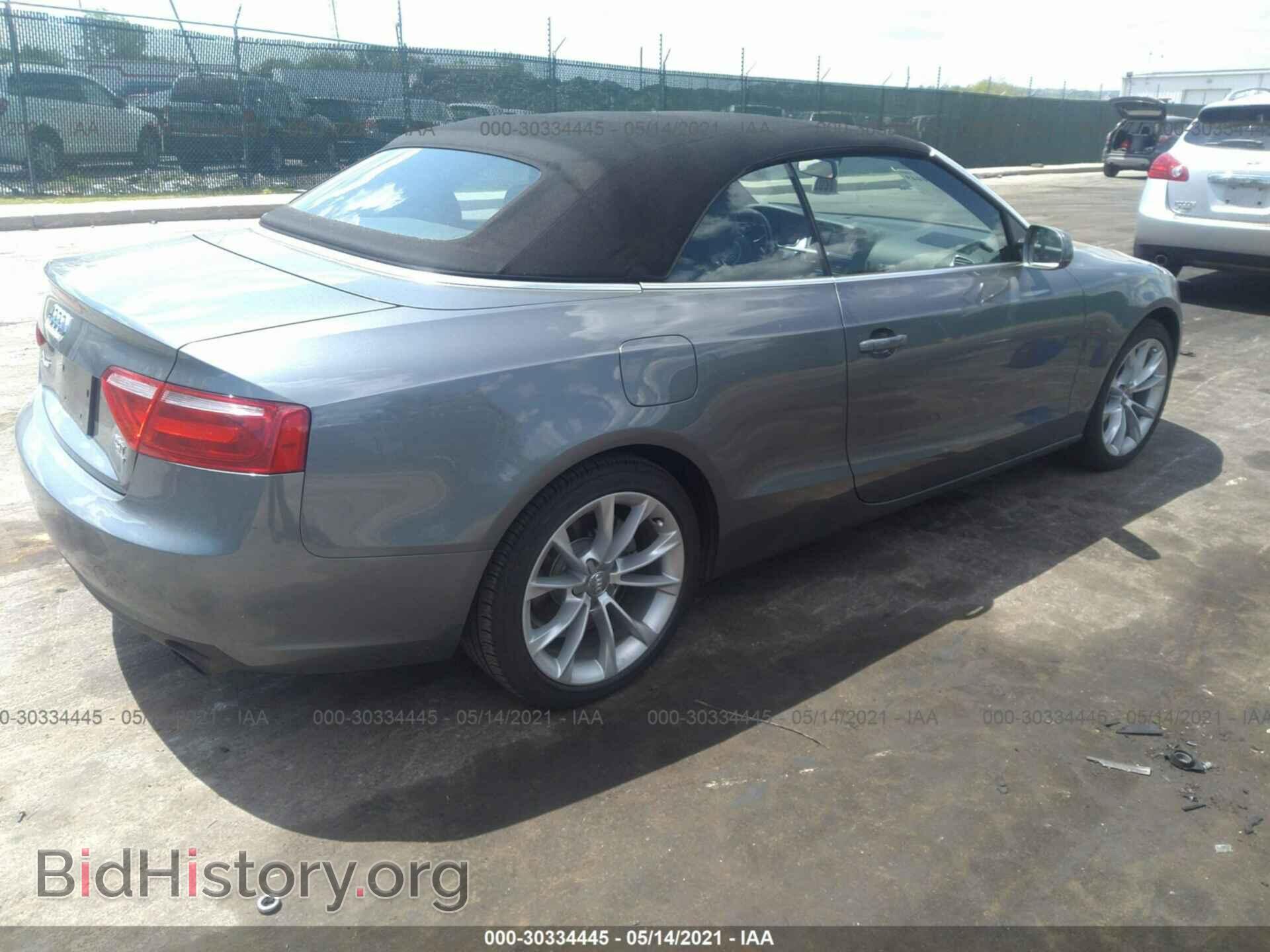2013 AUDI A5 - VIN: WAUCFAFH8DN001675 - Photo 4