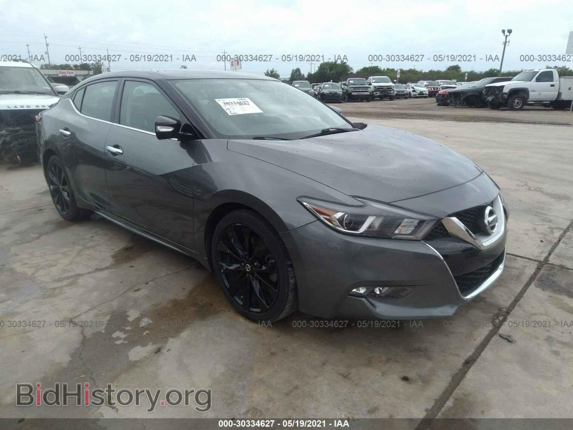Фотография 1N4AA6AP6HC456407 - NISSAN MAXIMA 2017