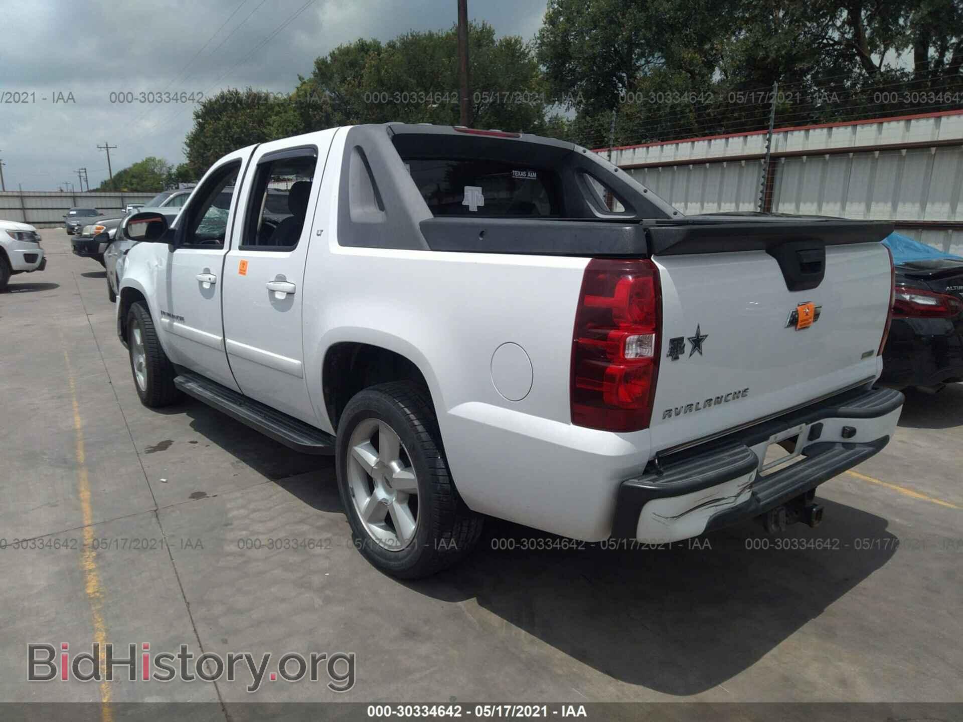 2007 CHEVROLET AVALANCHE - VIN: 3GNFK12367G309034 - Фото 3