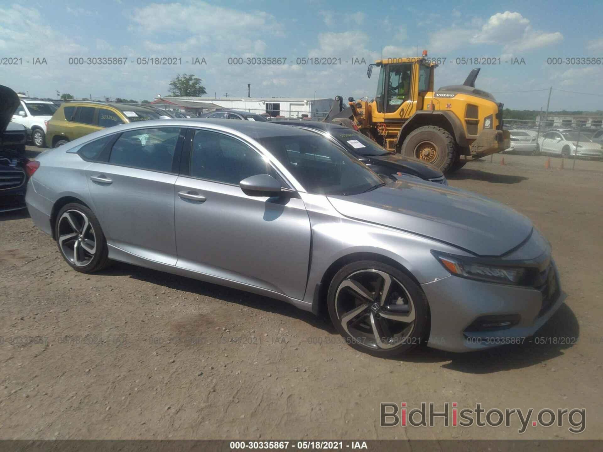 Photo 1HGCV1F34LA153227 - HONDA ACCORD SEDAN 2020