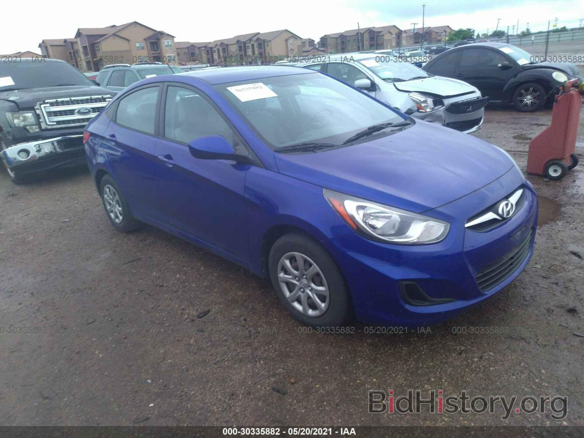 Photo KMHCT4AE6DU412195 - HYUNDAI ACCENT 2013