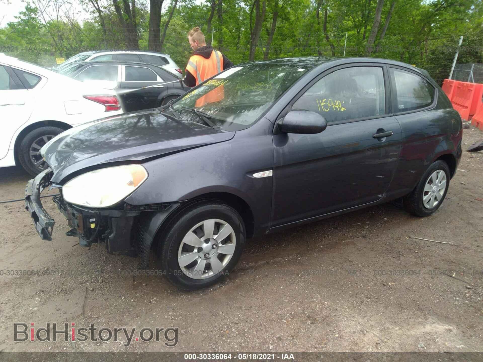 2007 HYUNDAI ACCENT - VIN: KMHCM36C67U022538 - Фото 2