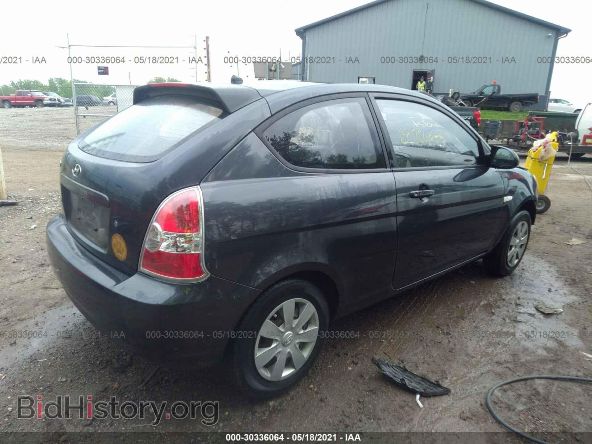 2007 HYUNDAI ACCENT - VIN: KMHCM36C67U022538 - Фото 4