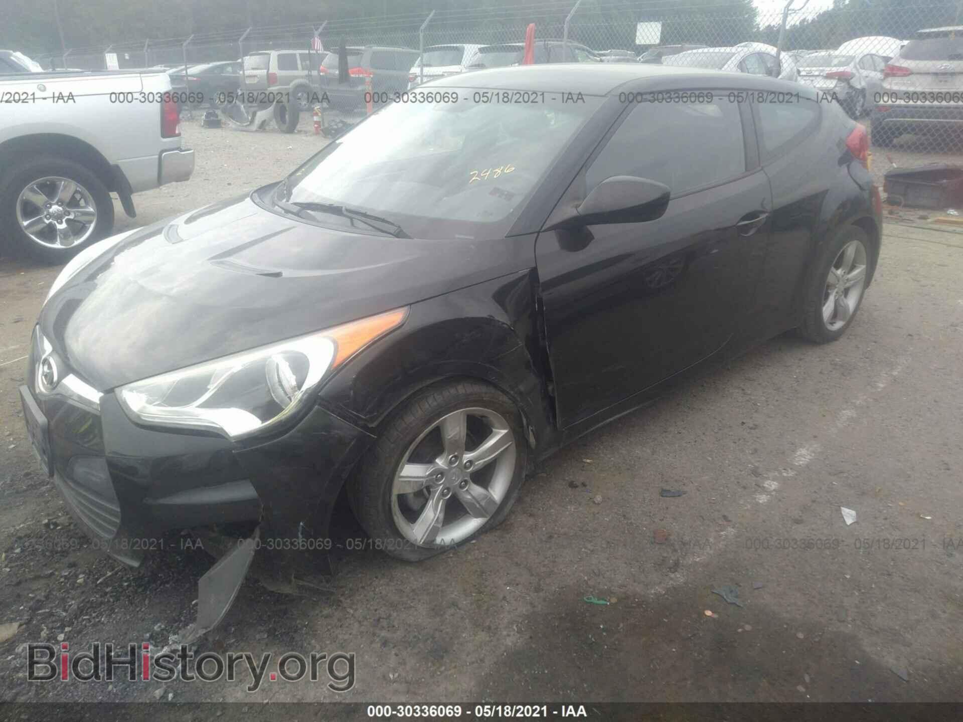 2015 HYUNDAI VELOSTER - VIN: KMHTC6AD2FU242486 - Фото 2