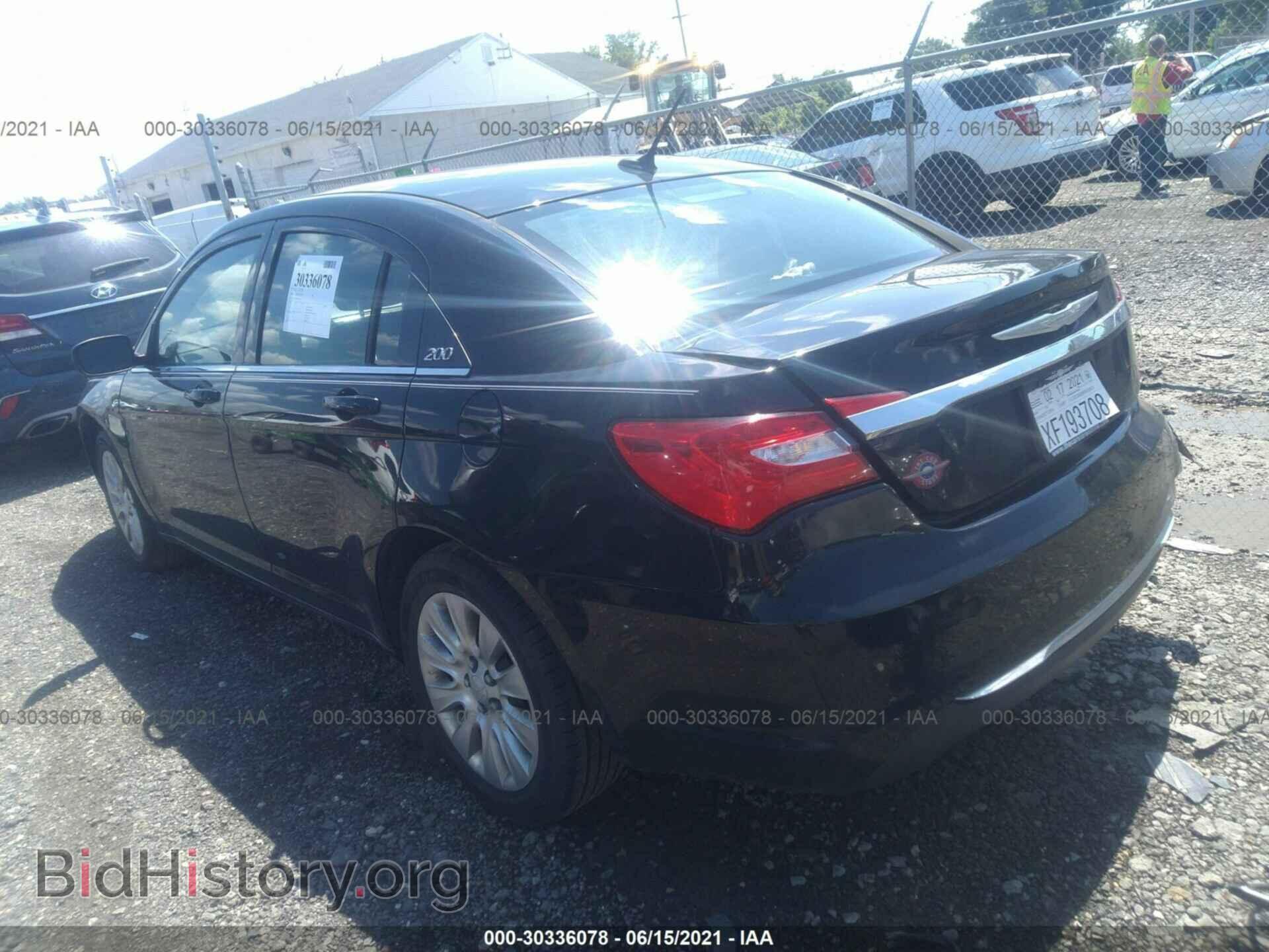 2014 CHRYSLER 200 - VIN: 1C3CCBAB9EN206531 - Фото 3