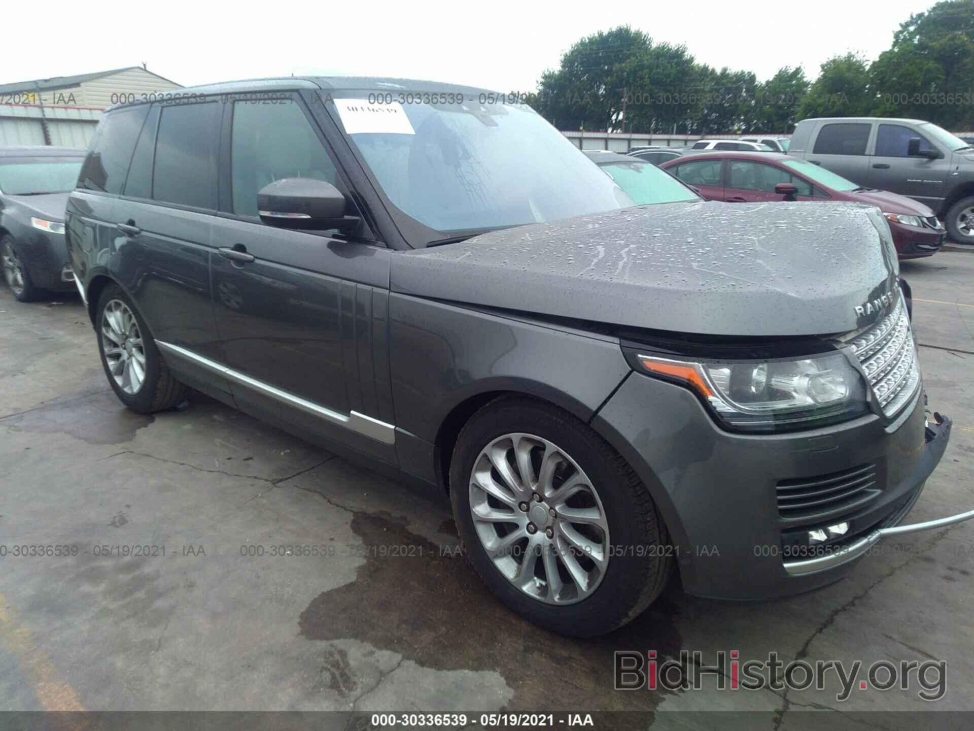 Фотография SALGS2FV8HA350658 - LAND ROVER RANGE ROVER 2017