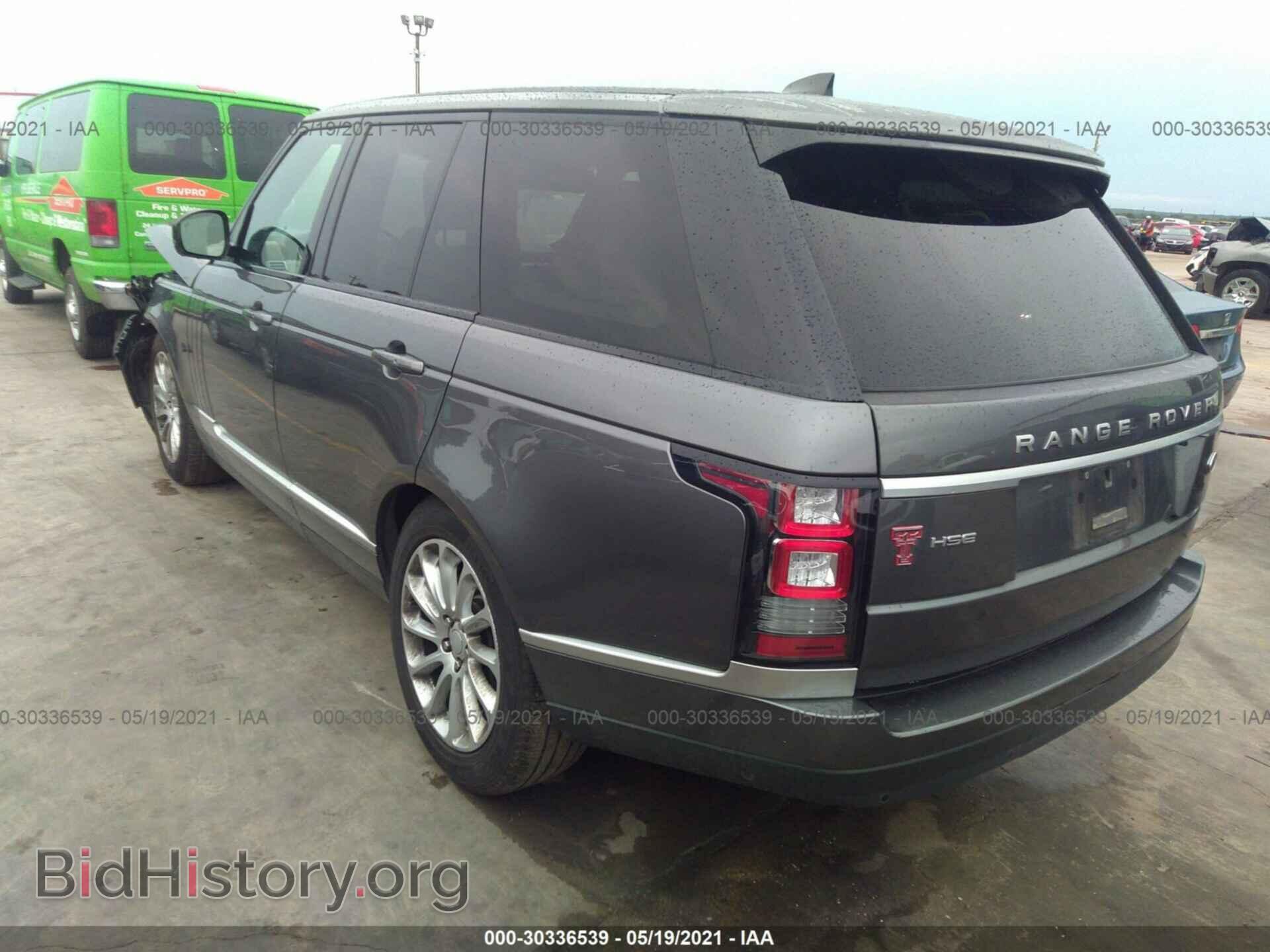 2017 LAND ROVER RANGE ROVER - VIN: SALGS2FV8HA350658 - Фото 3