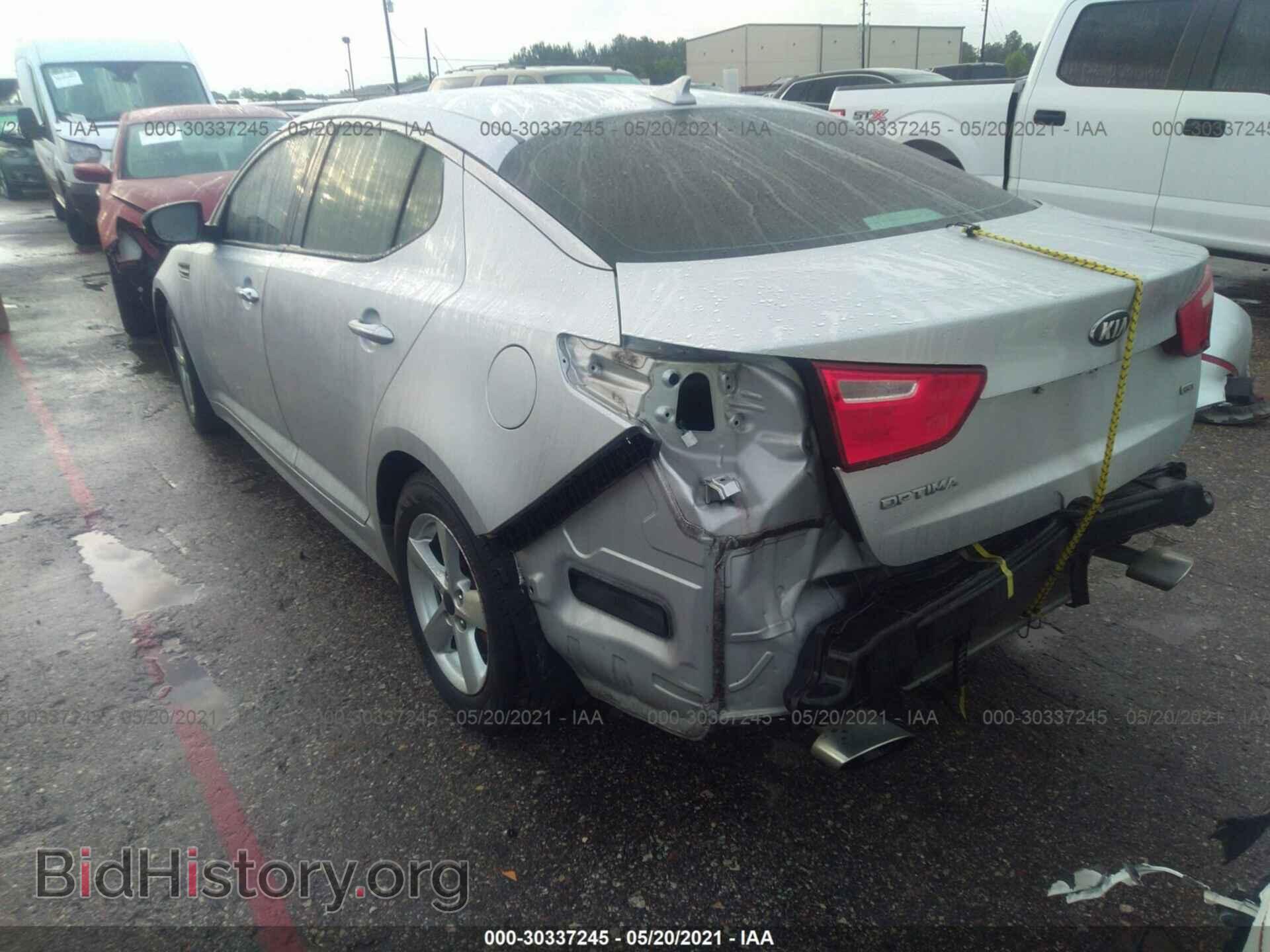 2014 KIA OPTIMA - VIN: 5XXGM4A79EG268668 - Photo 3