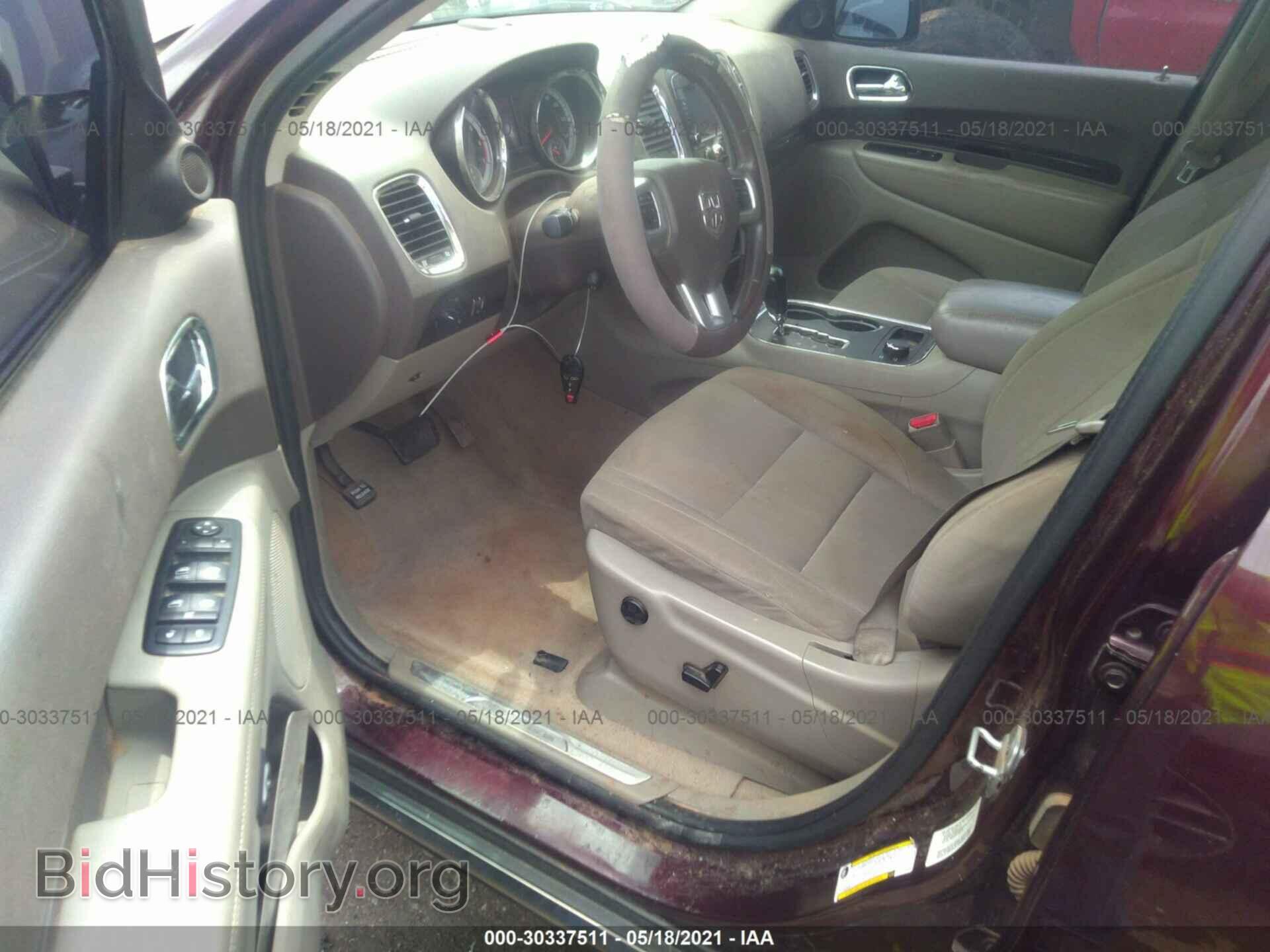 2012 DODGE DURANGO - VIN: 1C4SDJDT0CC144965 - Photo 5