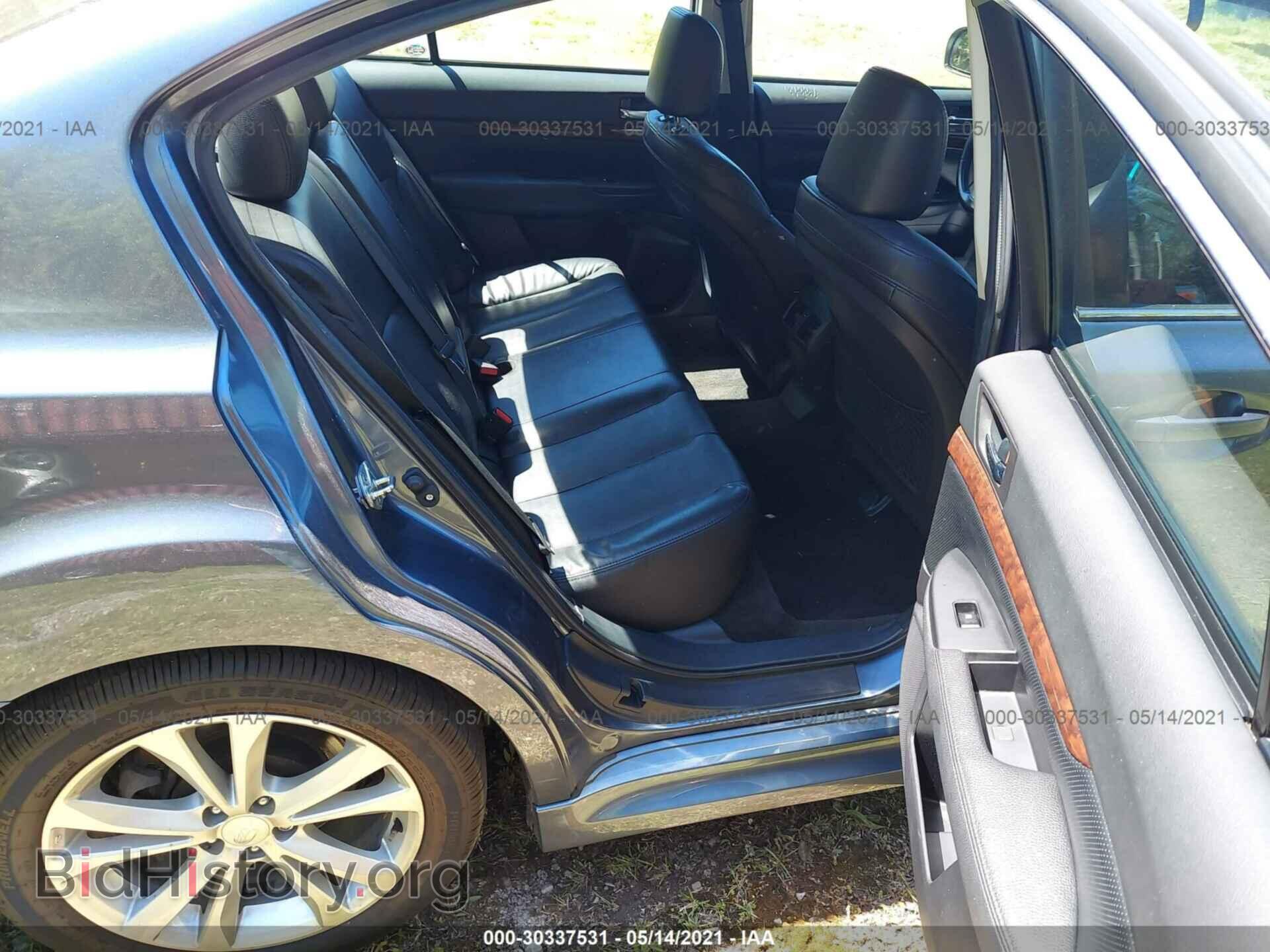 2013 SUBARU LEGACY - VIN: 4S3BMDL67D2012693 - Фото 8
