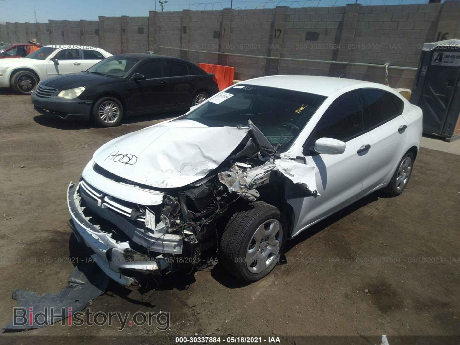2013 DODGE DART - VIN: 1C3CDFAA4DD303118 - Фото 2