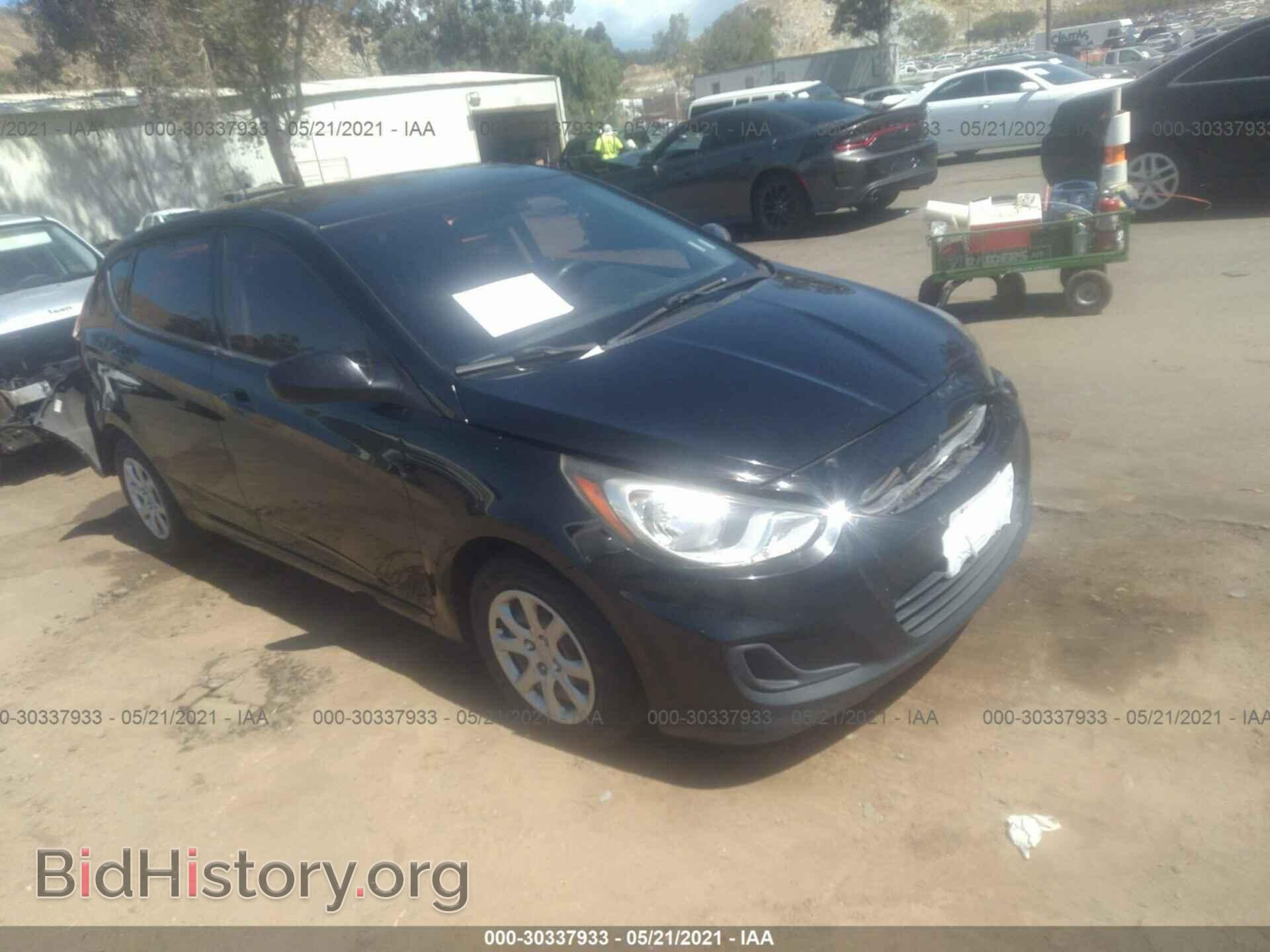 Photo KMHCT5AE6EU153473 - HYUNDAI ACCENT 2014