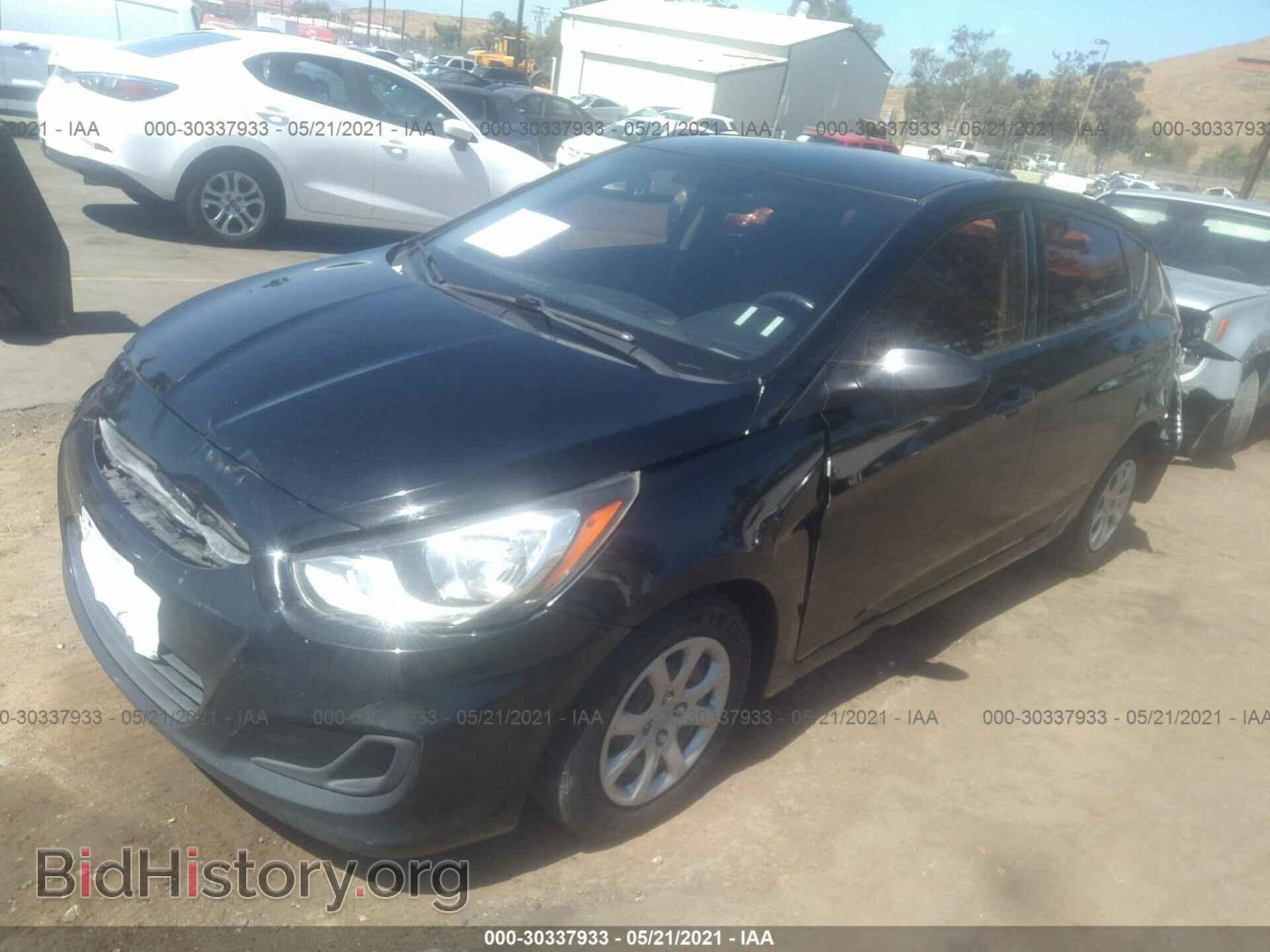 2014 HYUNDAI ACCENT - VIN: KMHCT5AE6EU153473 - Photo 2