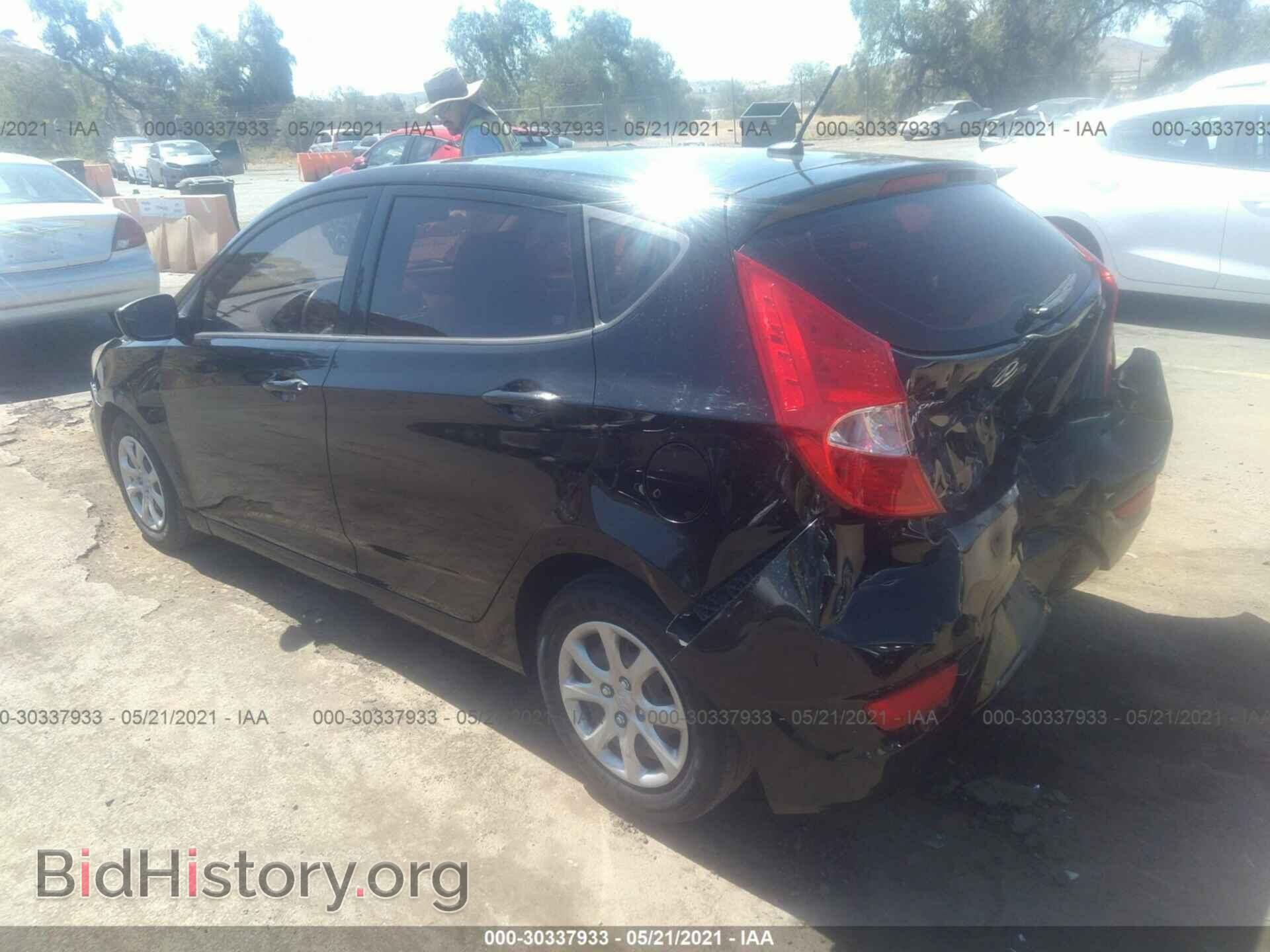 2014 HYUNDAI ACCENT - VIN: KMHCT5AE6EU153473 - Photo 3