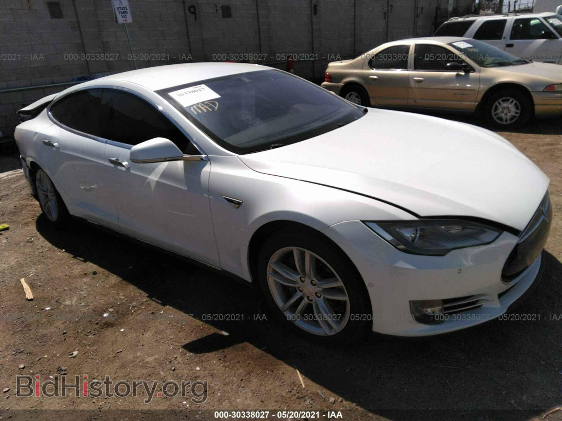 Photo 5YJSA1H13EFP61610 - TESLA MODEL S 2014
