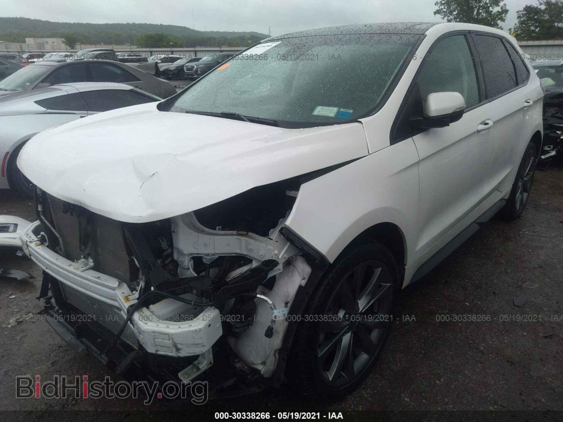 2016 FORD EDGE - VIN: 2FMPK4AP3GBB61071 - Фото 2