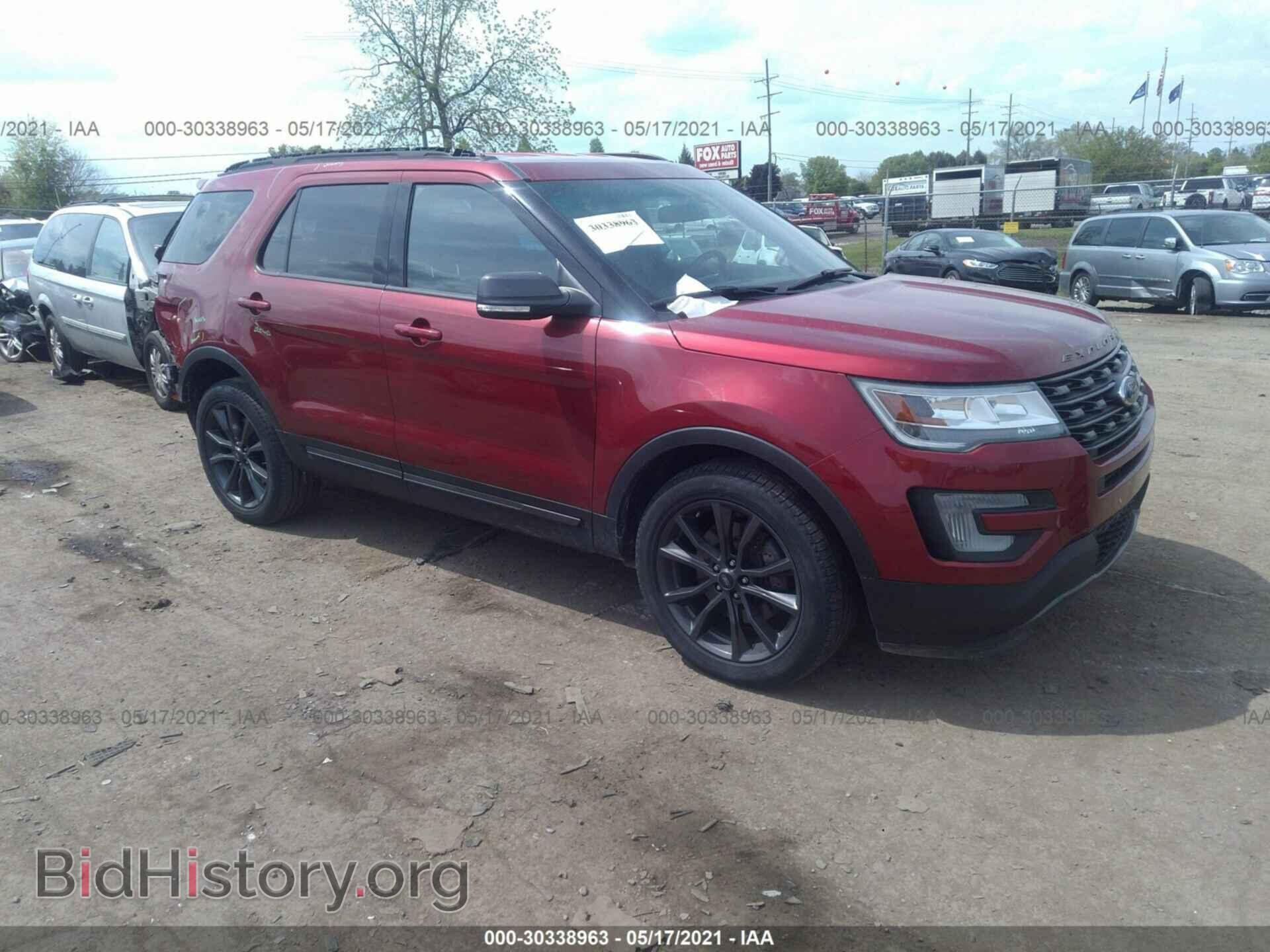 Фотография 1FM5K8D84HGA42216 - FORD EXPLORER 2017