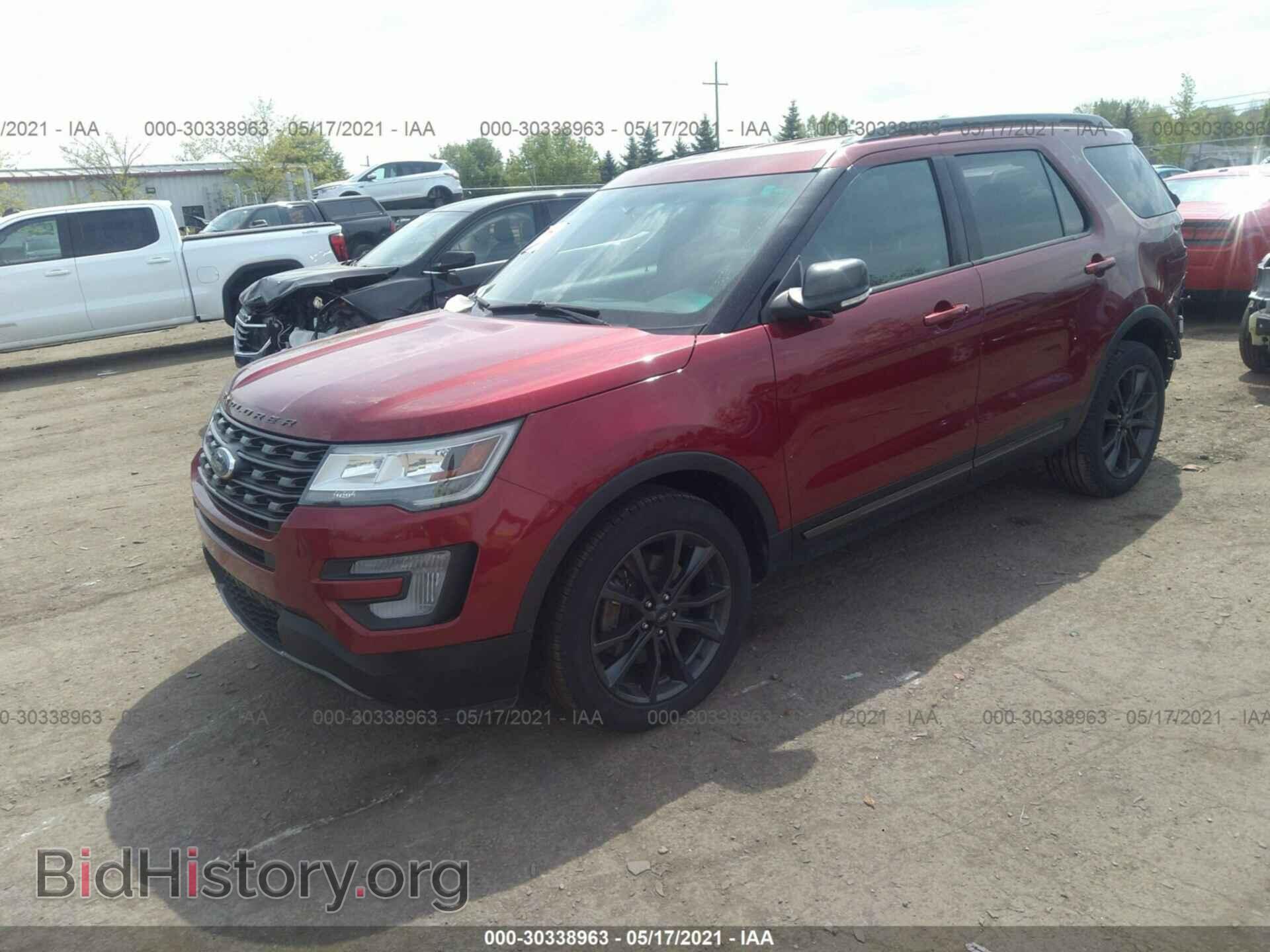2017 FORD EXPLORER - VIN: 1FM5K8D84HGA42216 - Фото 2