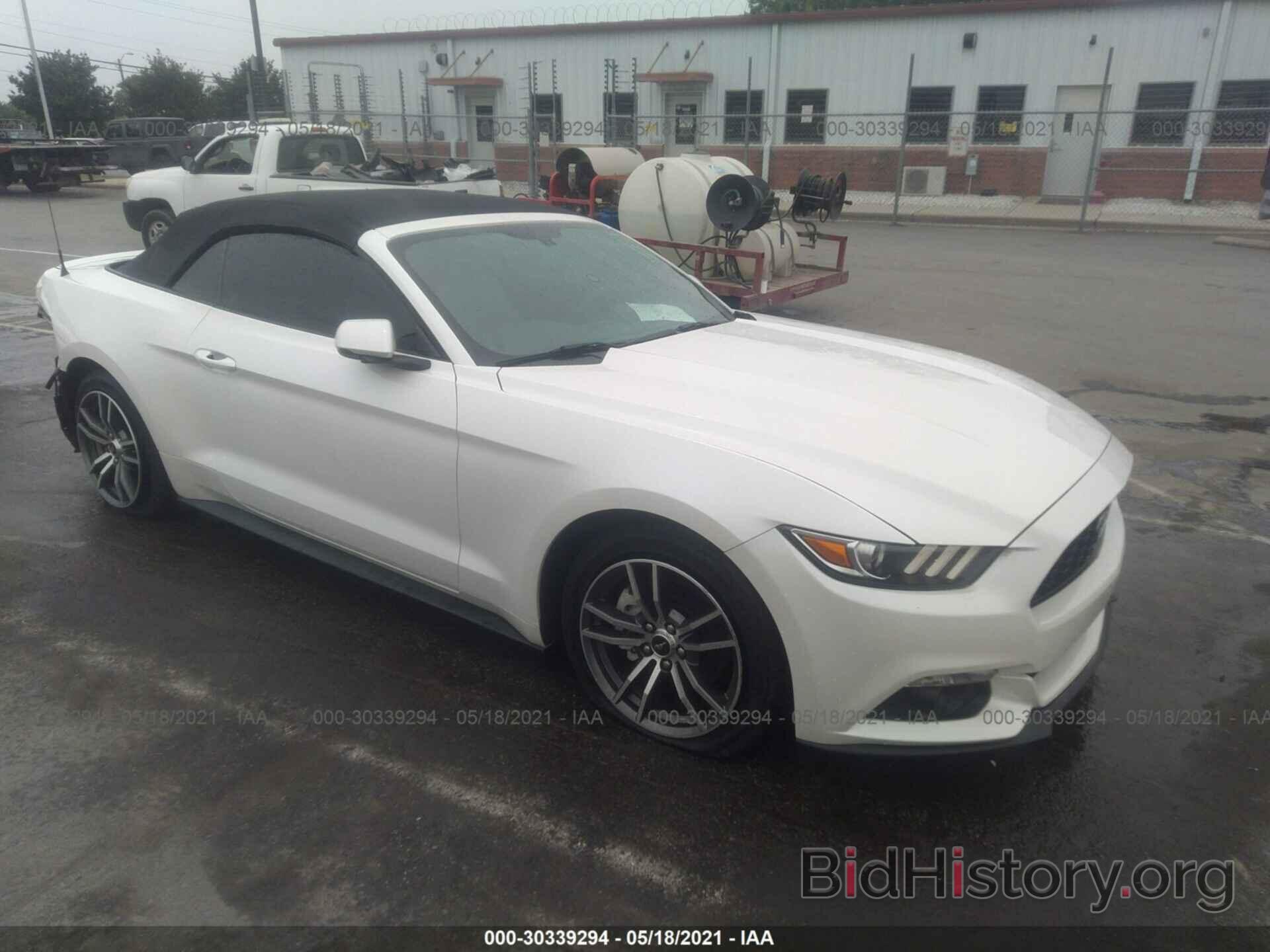 Photo 1FATP8UH5H5279019 - FORD MUSTANG 2017