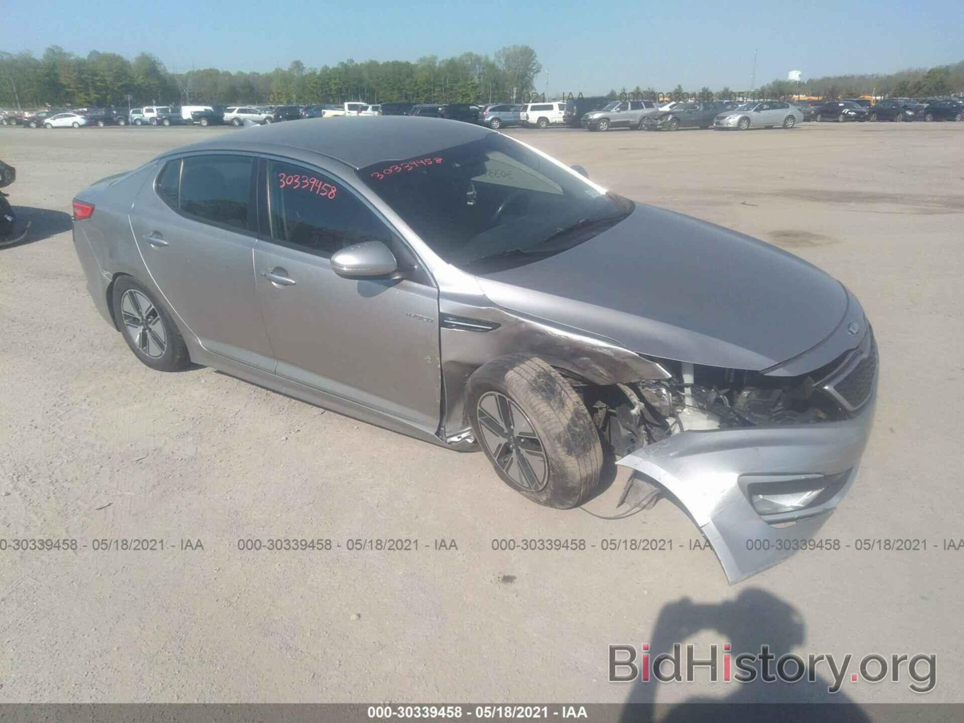 Photo KNAGM4AD6D5060267 - KIA OPTIMA HYBRID 2013