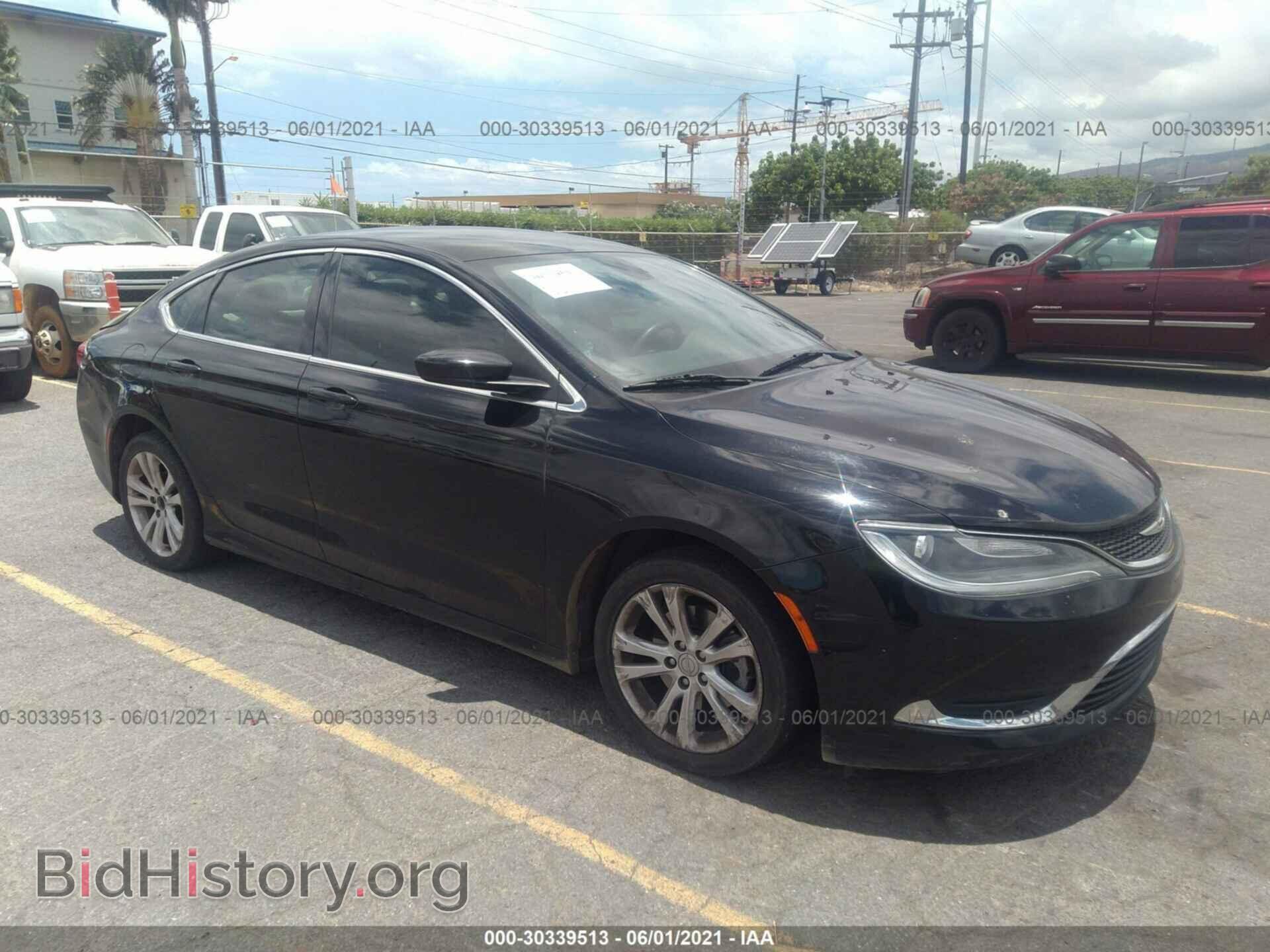 Фотография 1C3CCCAB5FN503304 - CHRYSLER 200 2015