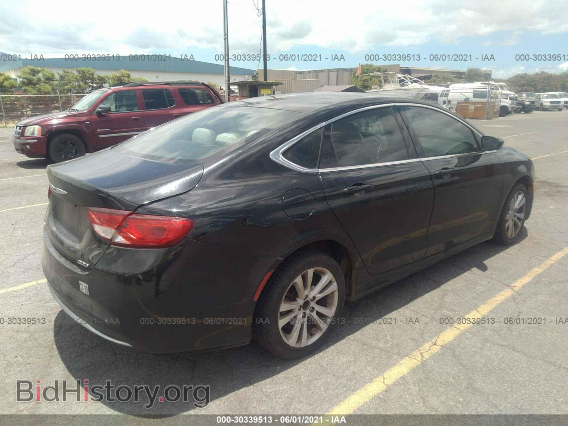 2015 CHRYSLER 200 - VIN: 1C3CCCAB5FN503304 - Фото 4