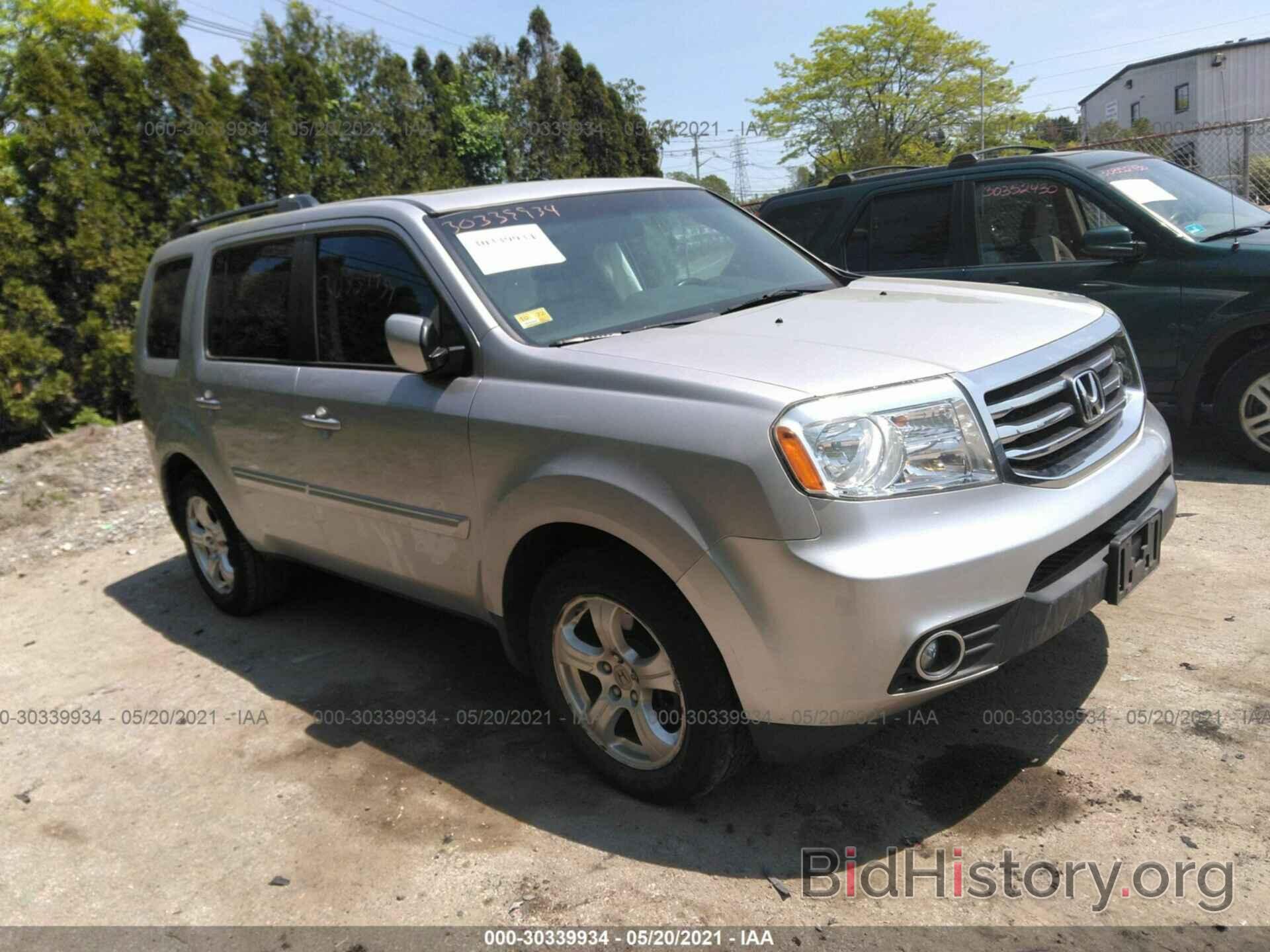 Фотография 5FNYF4H79CB010705 - HONDA PILOT 2012