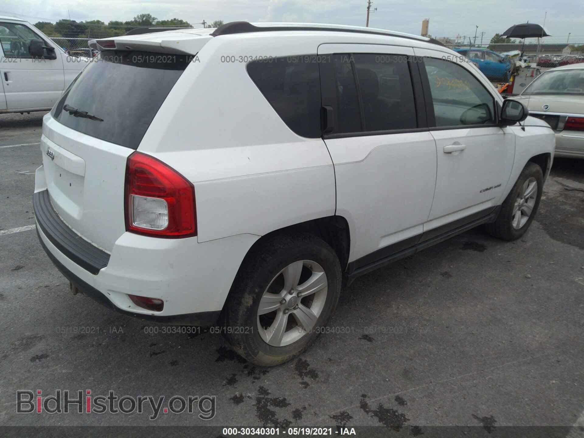 2012 JEEP COMPASS - VIN: 1C4NJDBB0CD635371 - Фото 4