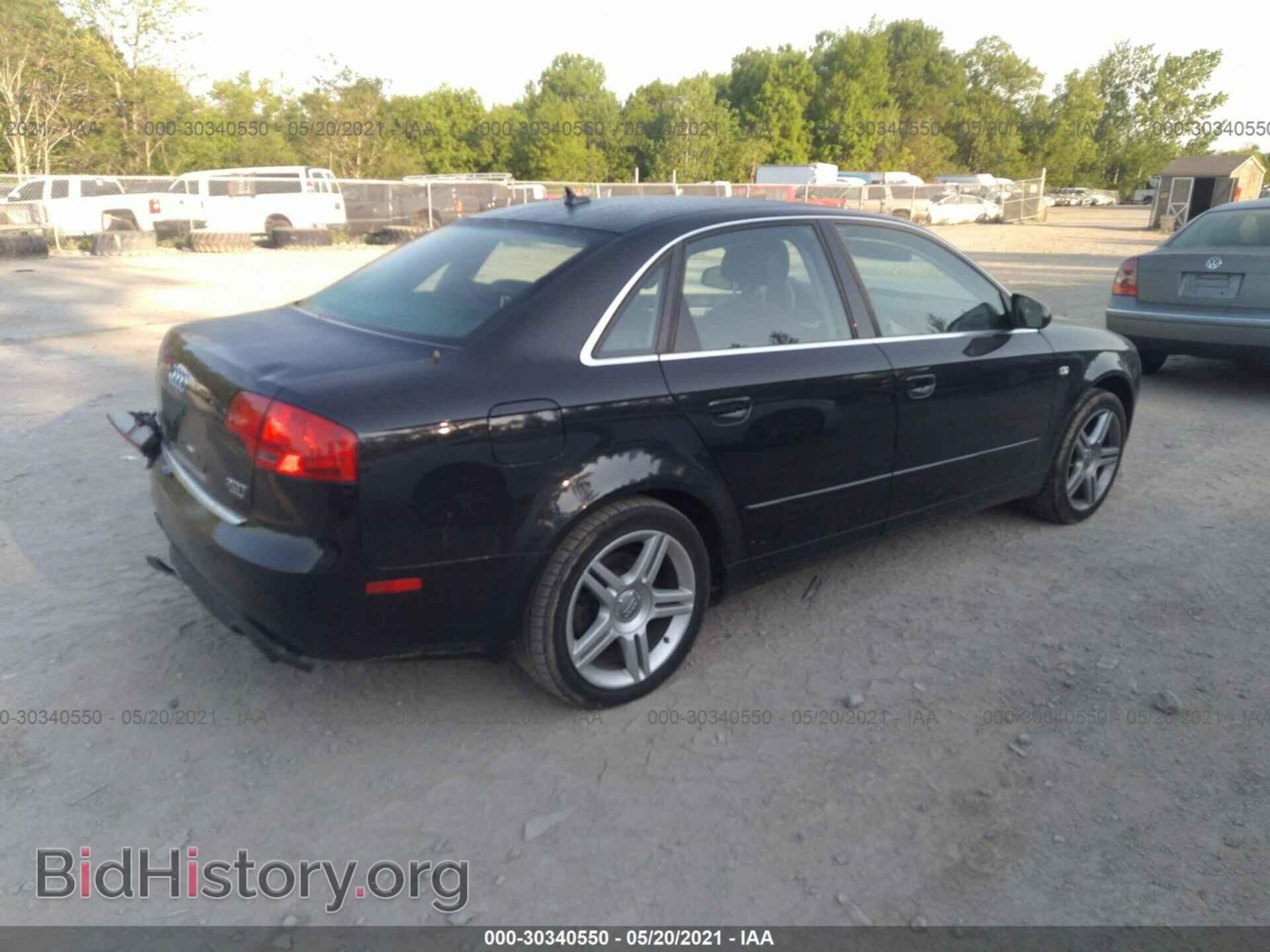 2007 AUDI A4 - VIN: WAUDF78E17A141489 - Photo 4