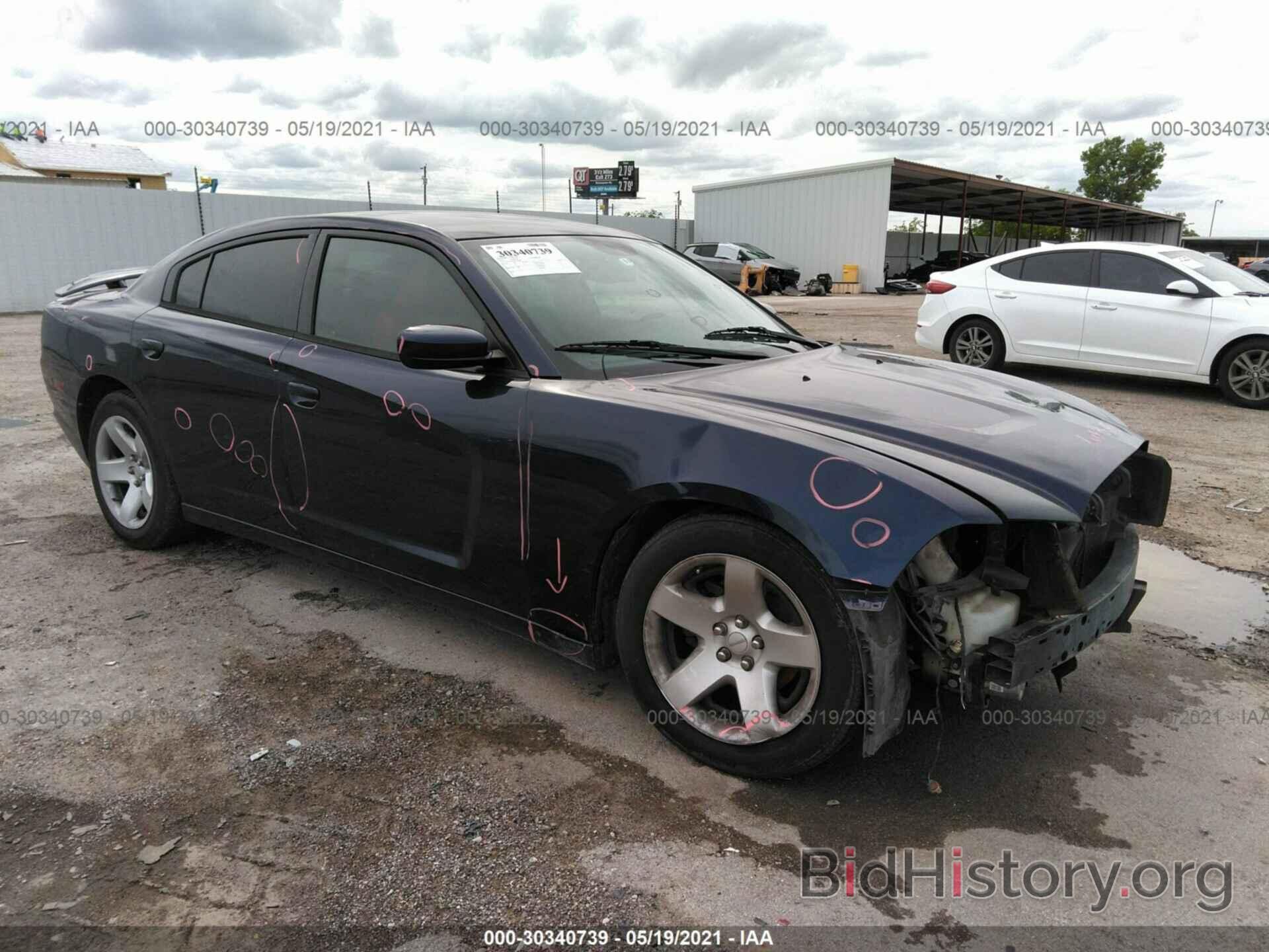 Photo 2C3CDXHG9EH140387 - DODGE CHARGER 2014