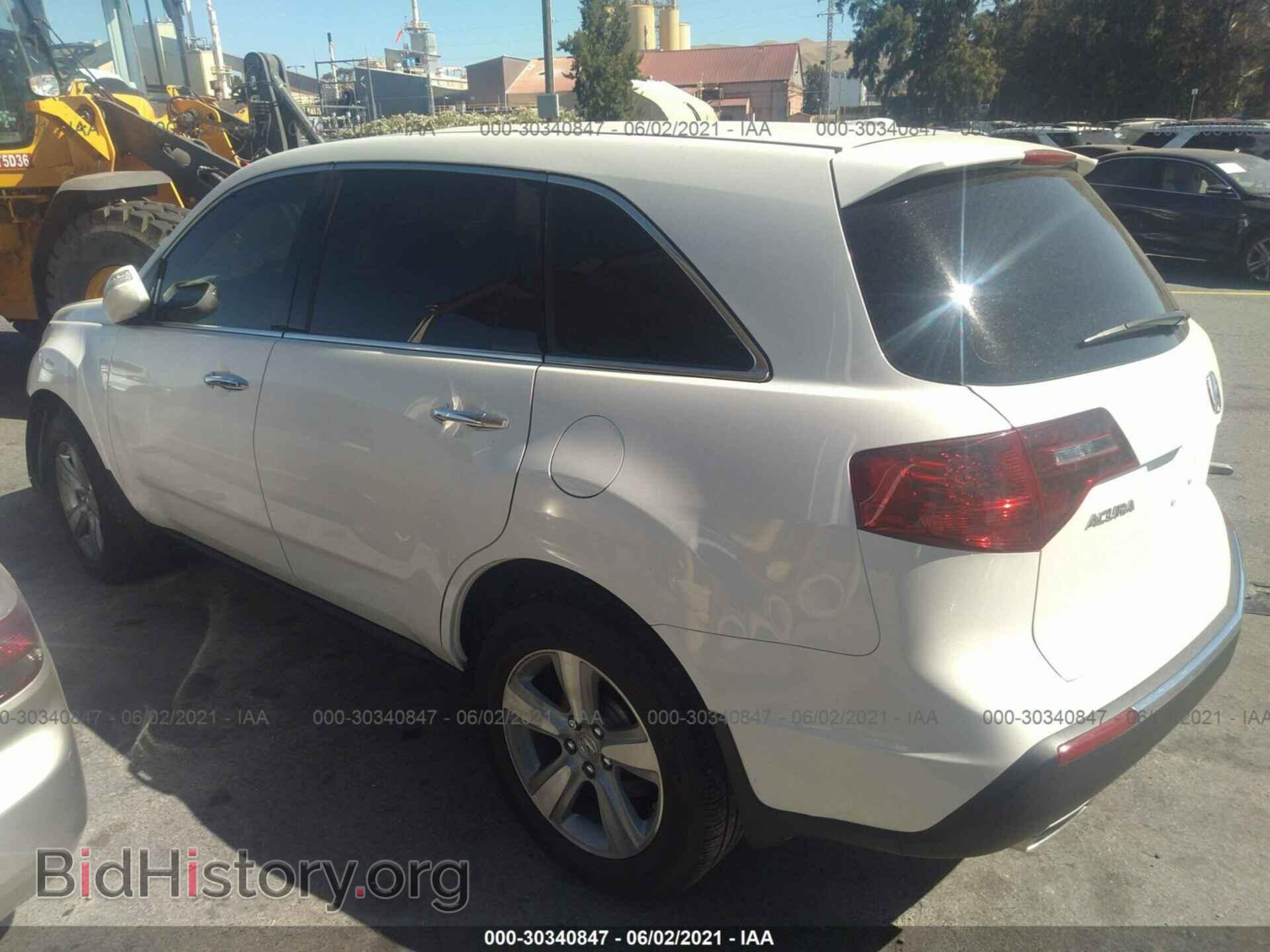 2012 ACURA MDX - VIN: 2HNYD2H20CH508973 - Фото 3