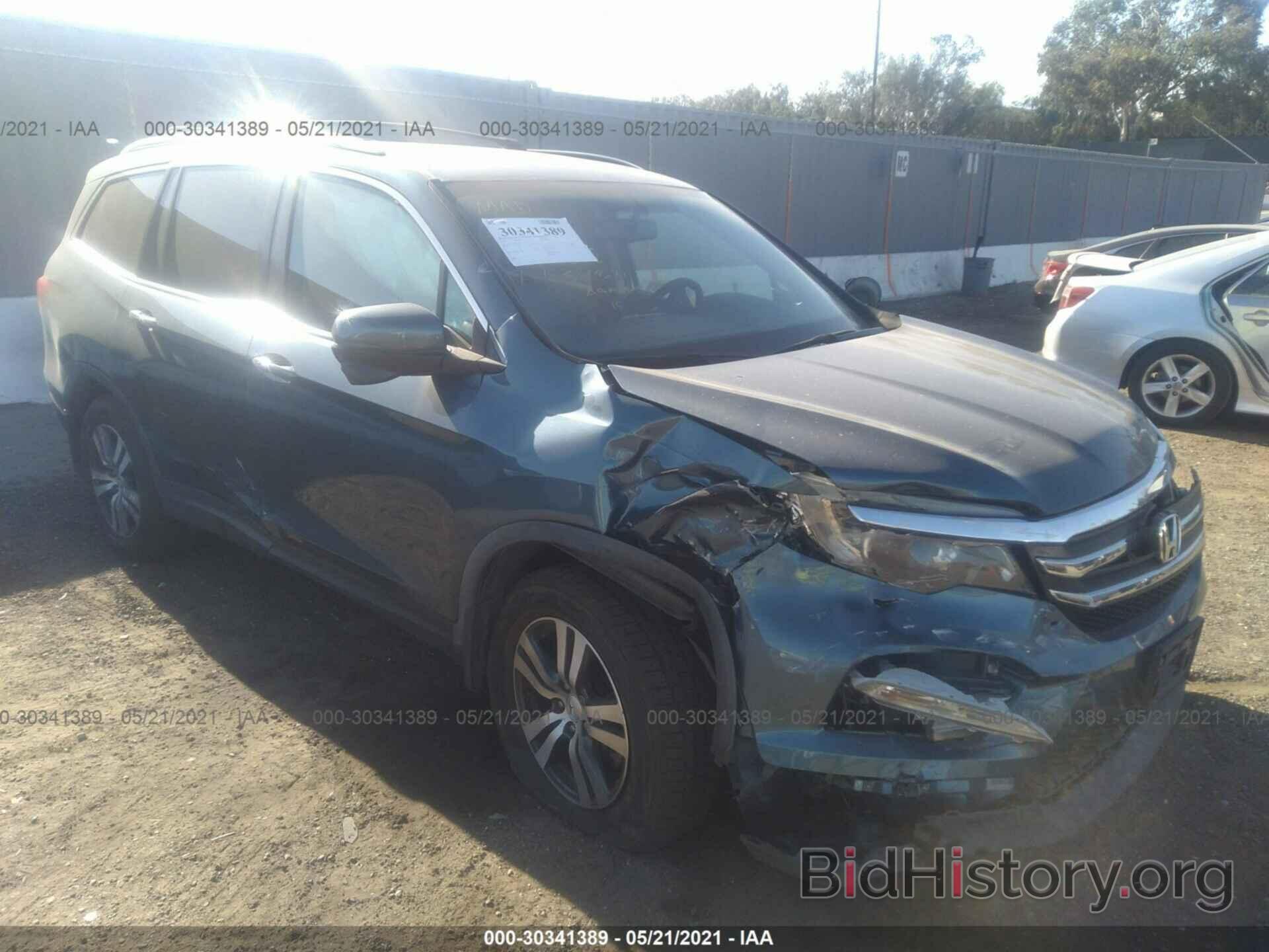 Photo 5FNYF6H57GB010329 - HONDA PILOT 2016